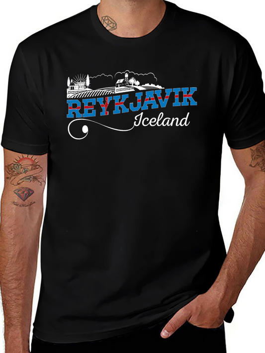 Reykjavik Iceland Graphic T-Shirt