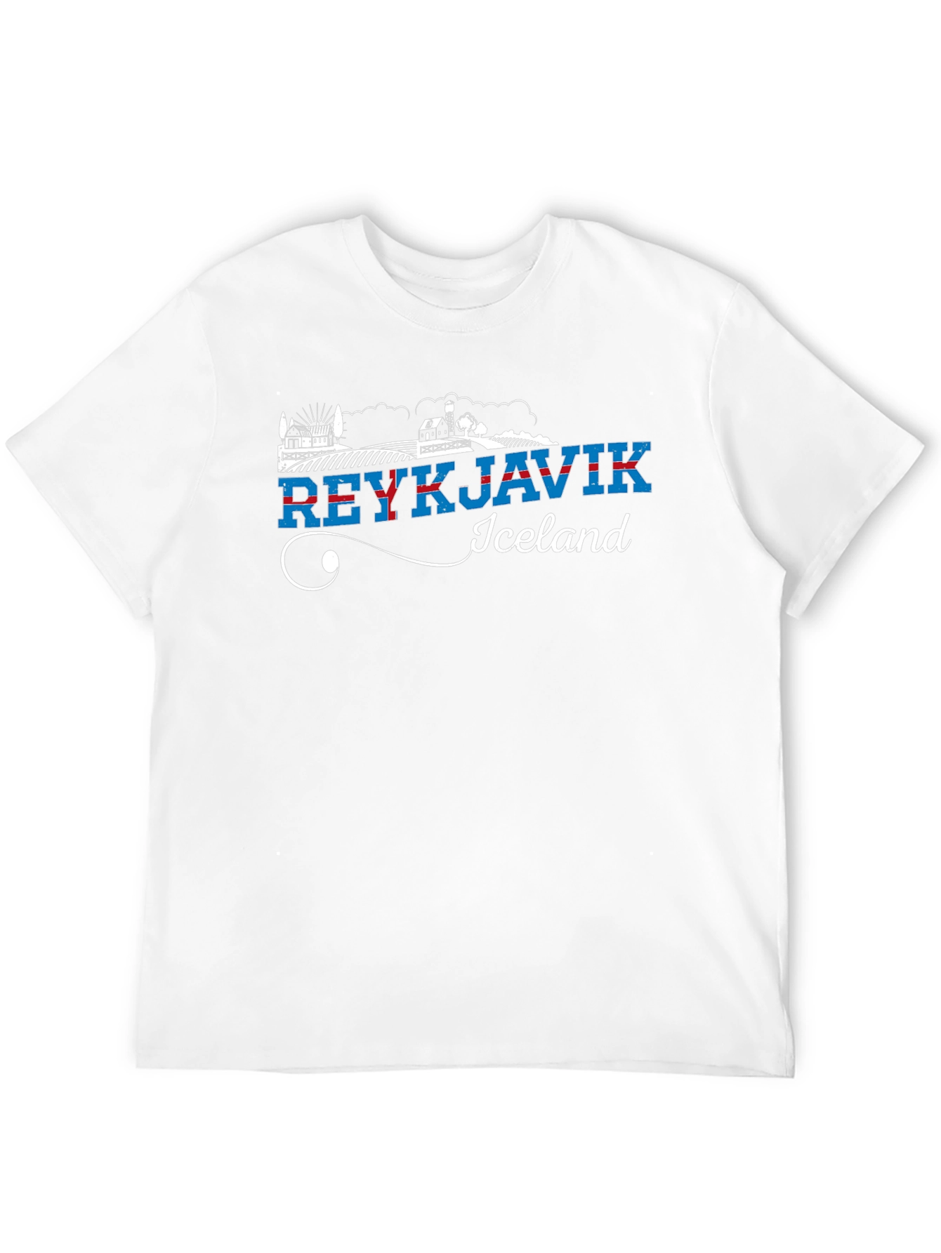 Reykjavik Iceland Graphic T-Shirt