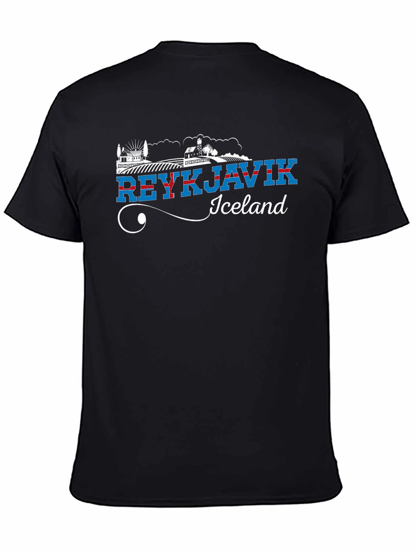 Reykjavik Iceland Graphic T-Shirt