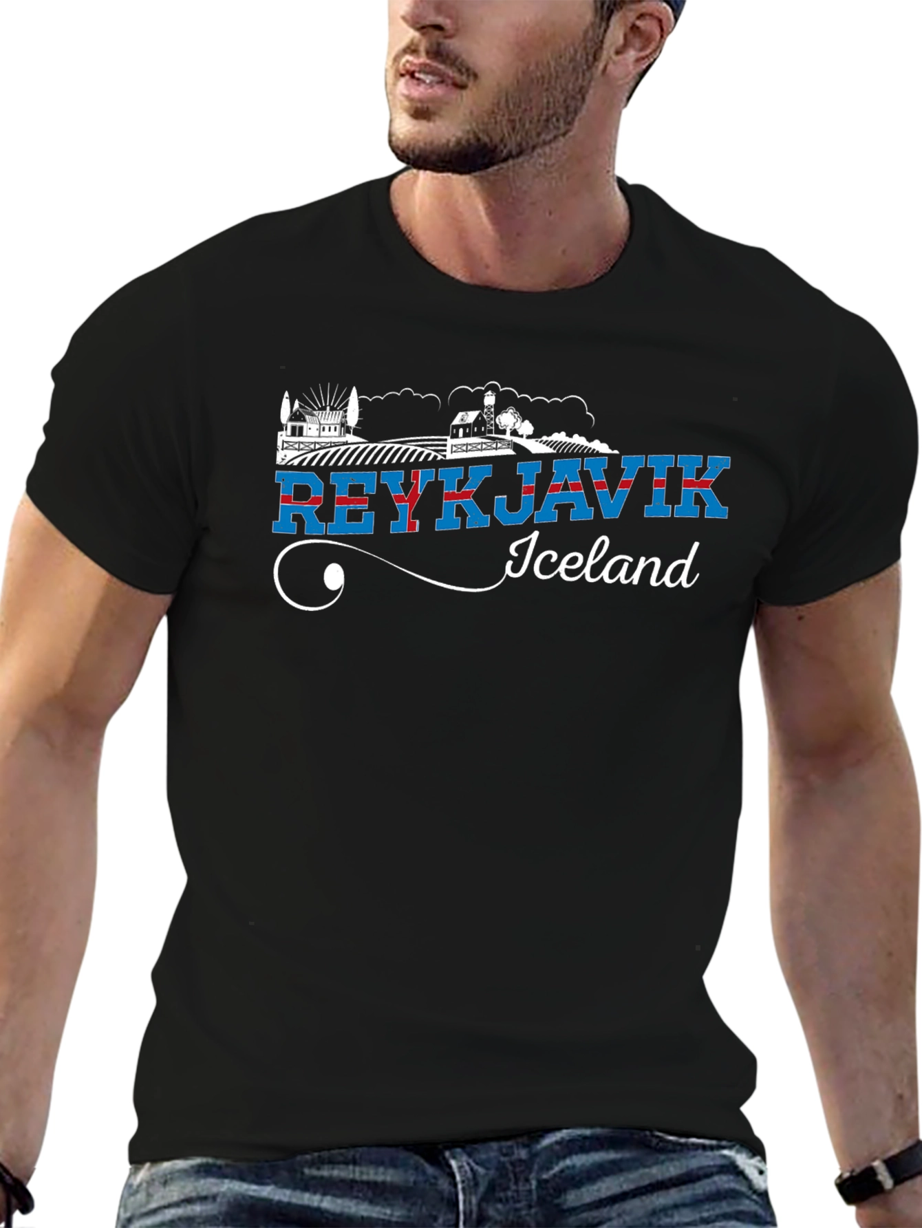 Reykjavik Iceland Graphic T-Shirt