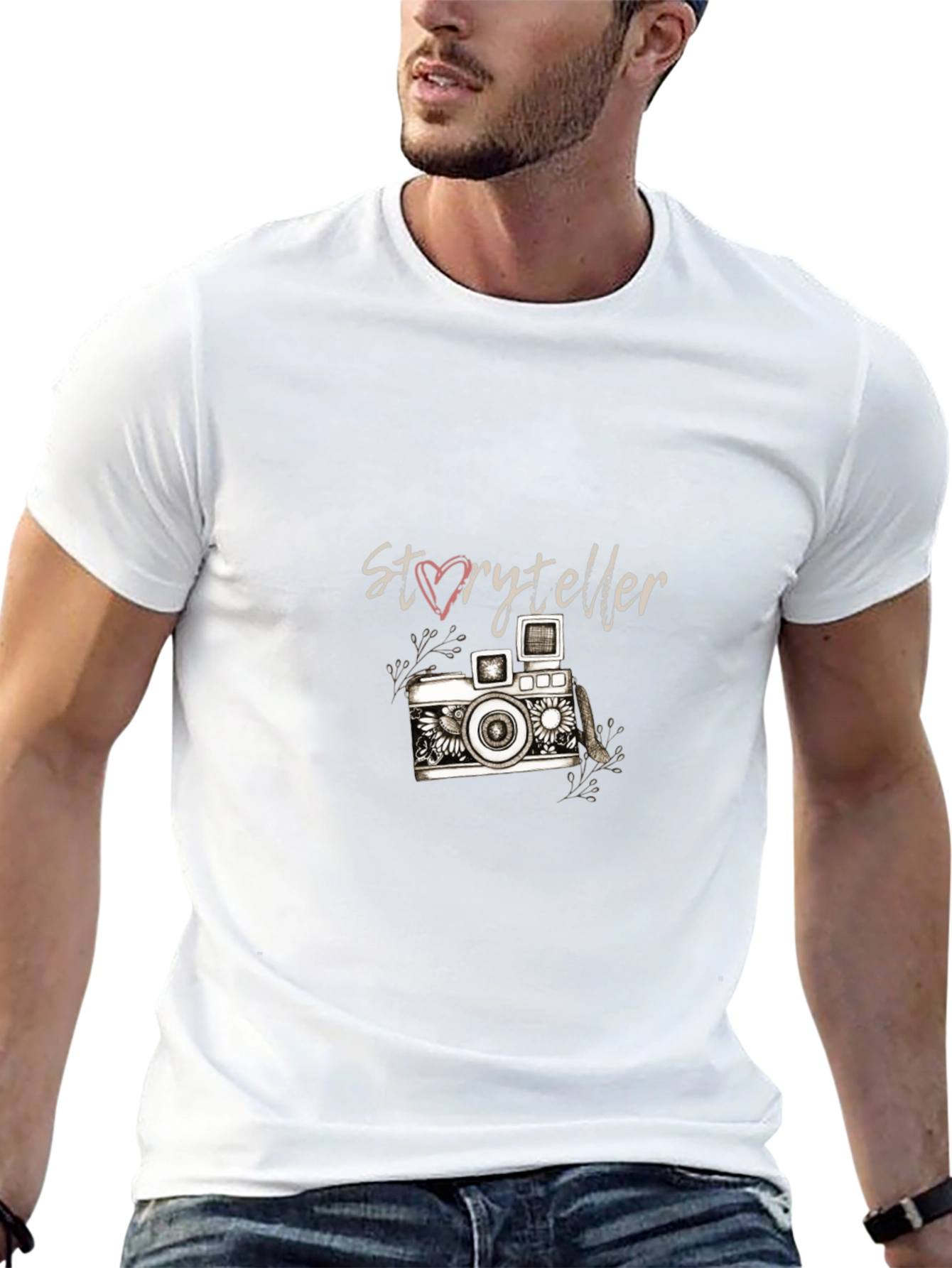 Storyteller Camera Graphic Tee