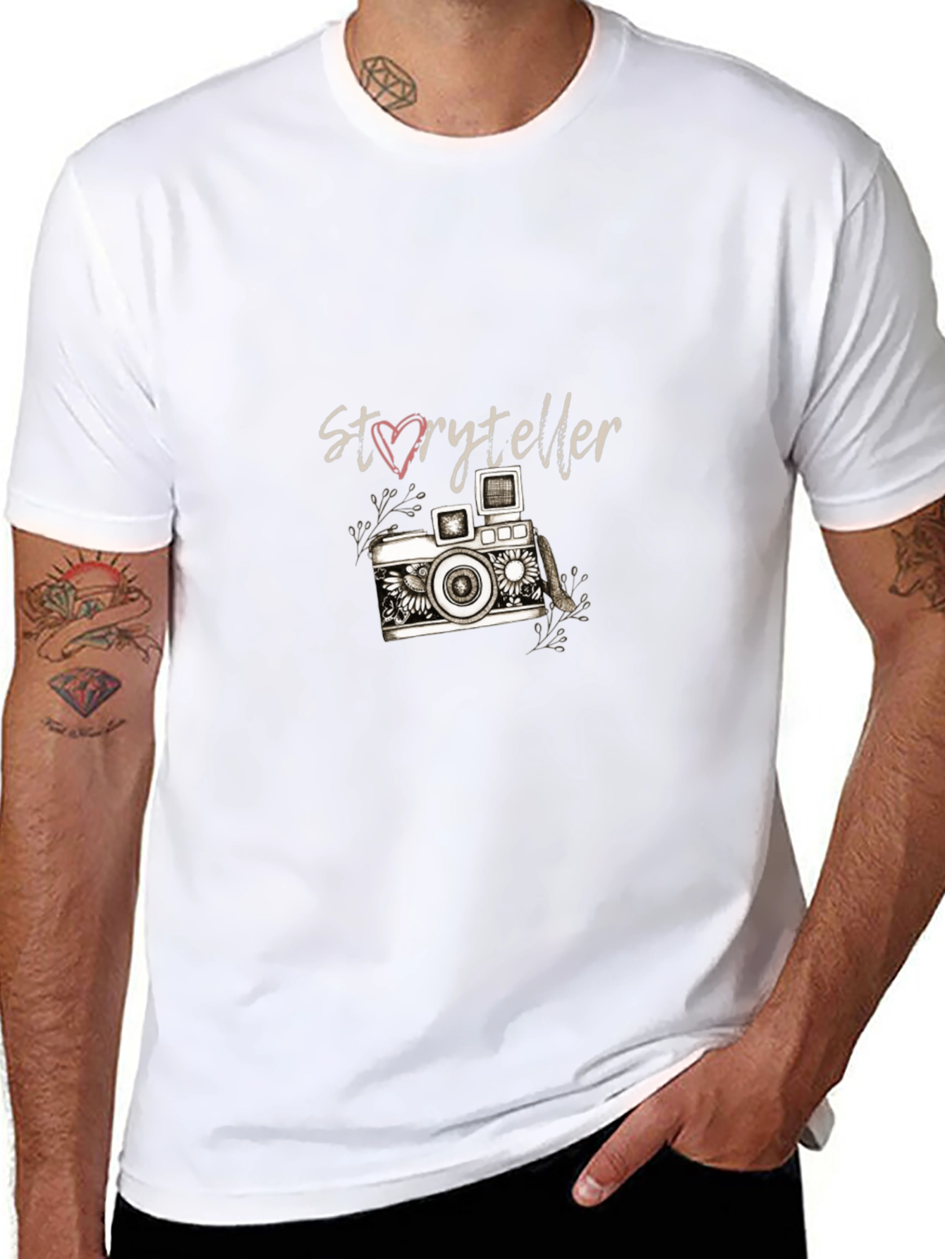 Storyteller Camera Graphic Tee