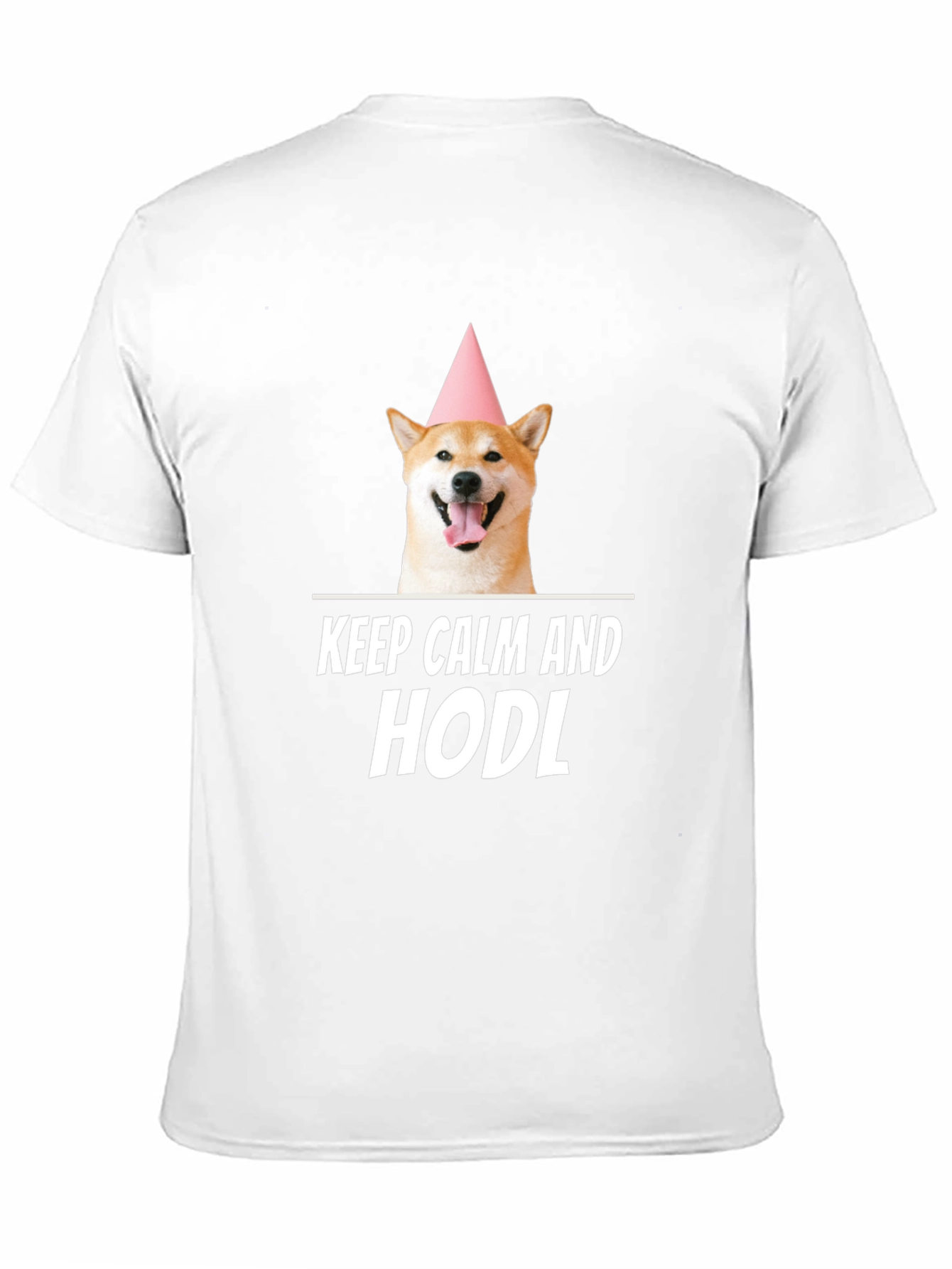 Keep Calm and HODL Shiba Inu T-Shirt