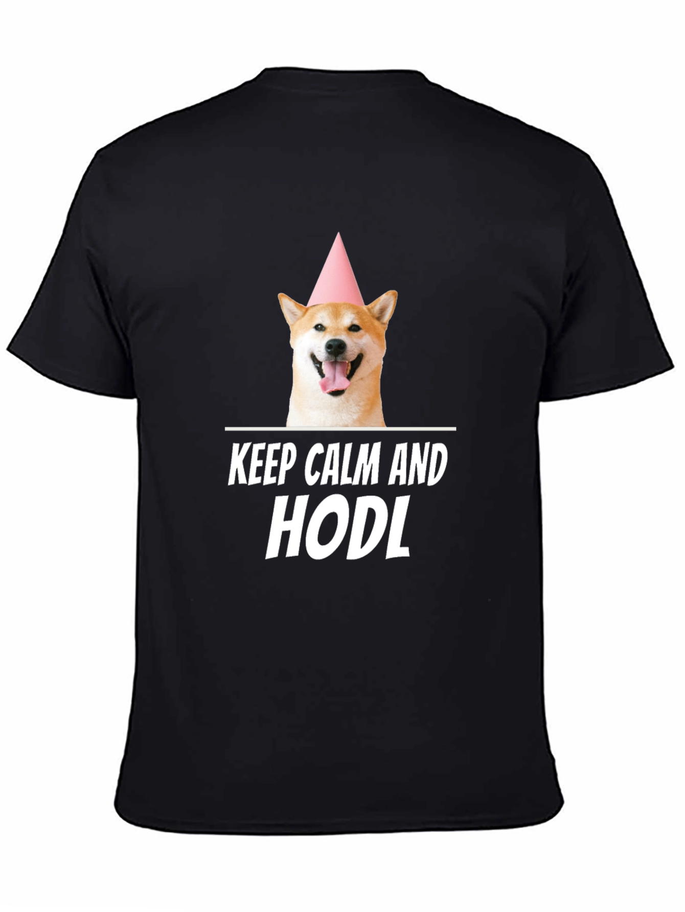 Keep Calm and HODL Shiba Inu T-Shirt