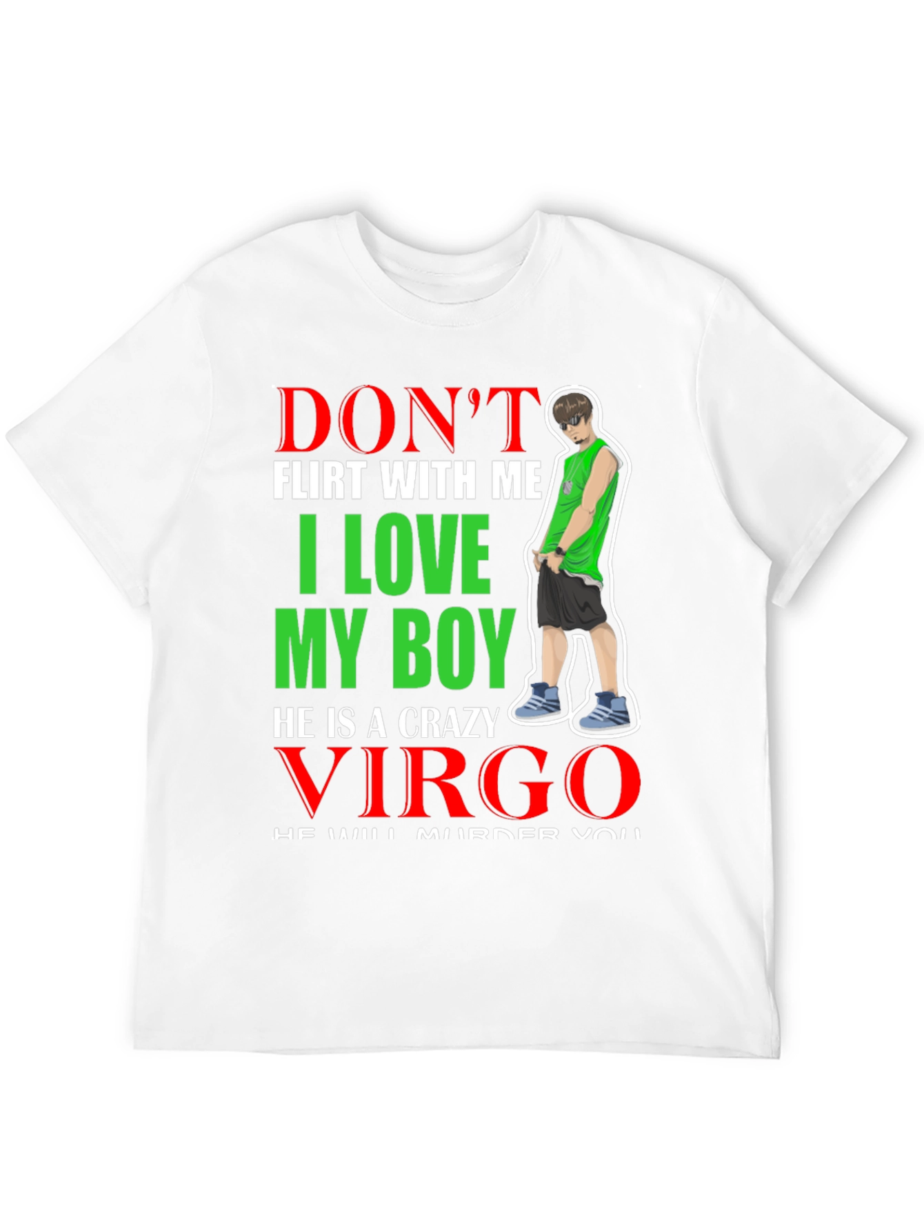 Virgo Boyfriend Graphic T-Shirt