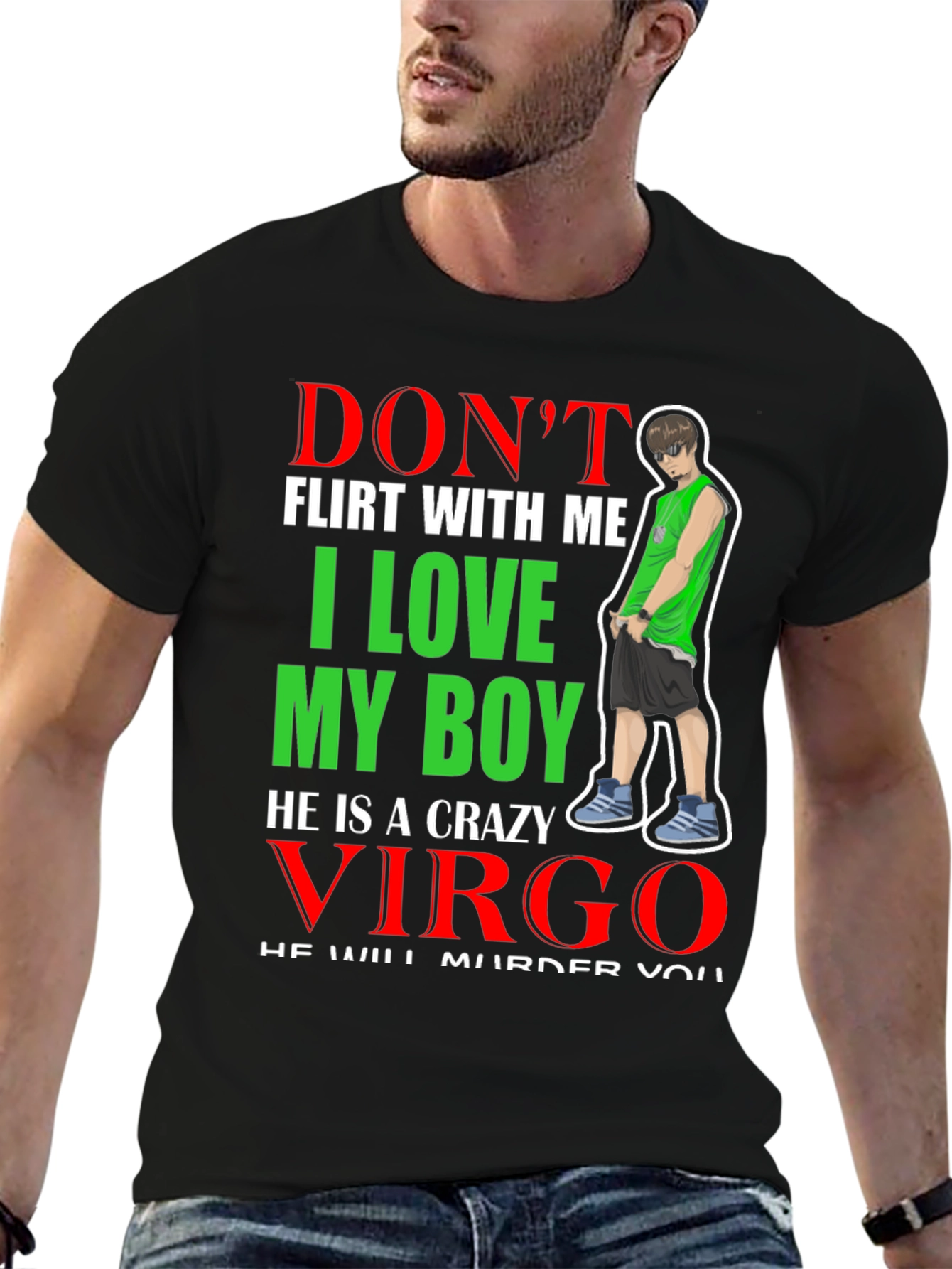 Virgo Boyfriend Graphic T-Shirt