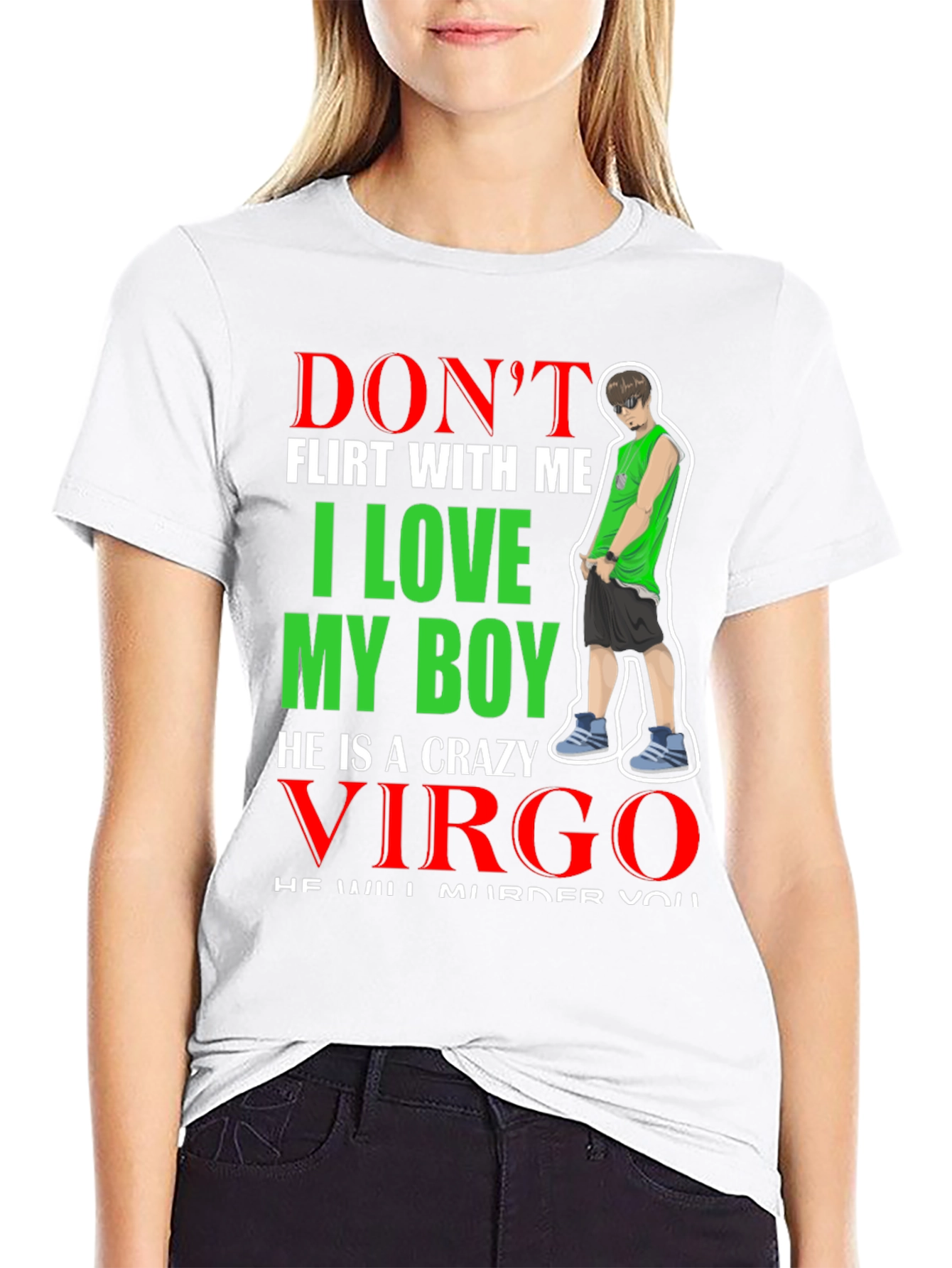 Virgo Boyfriend Graphic T-Shirt