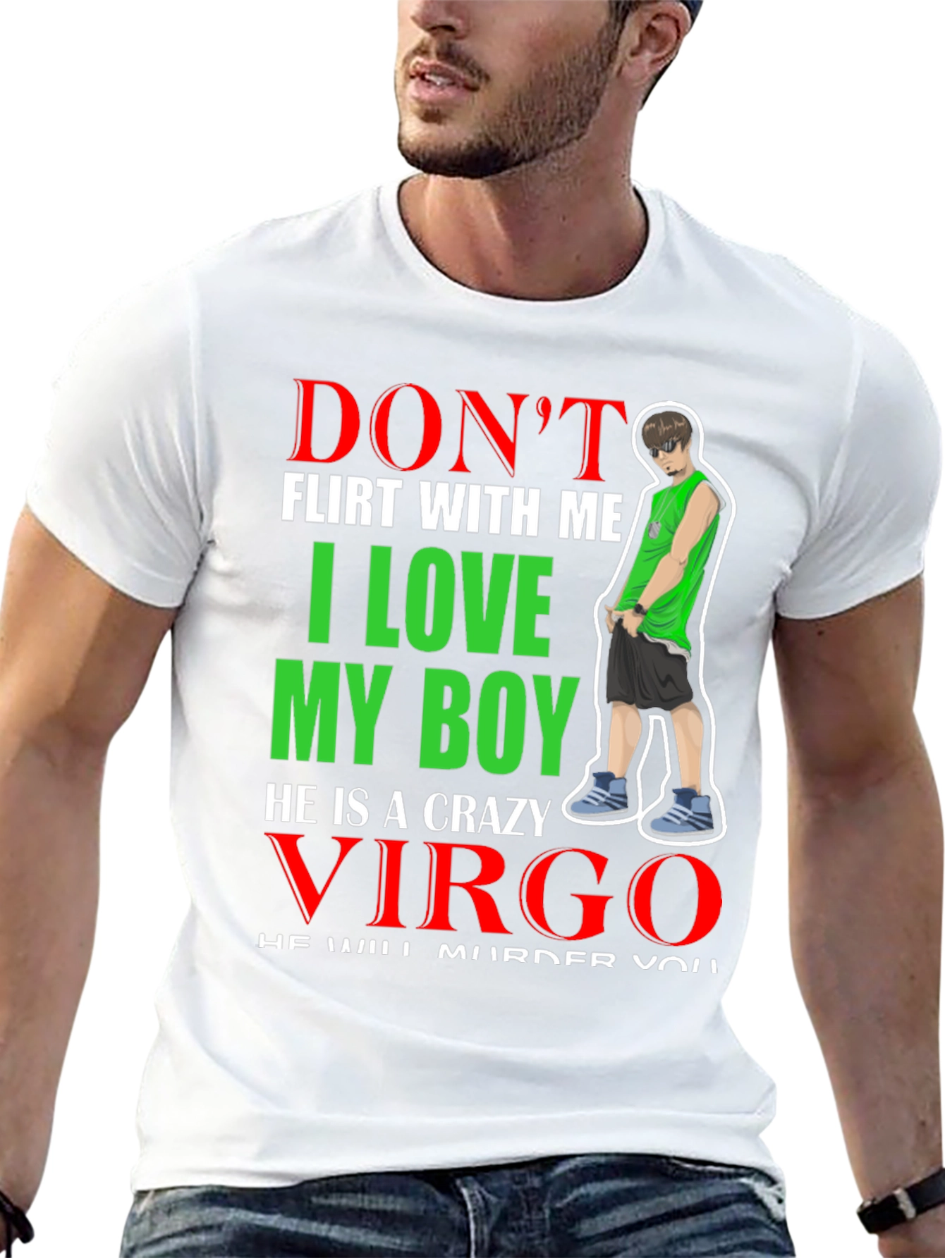 Virgo Boyfriend Graphic T-Shirt