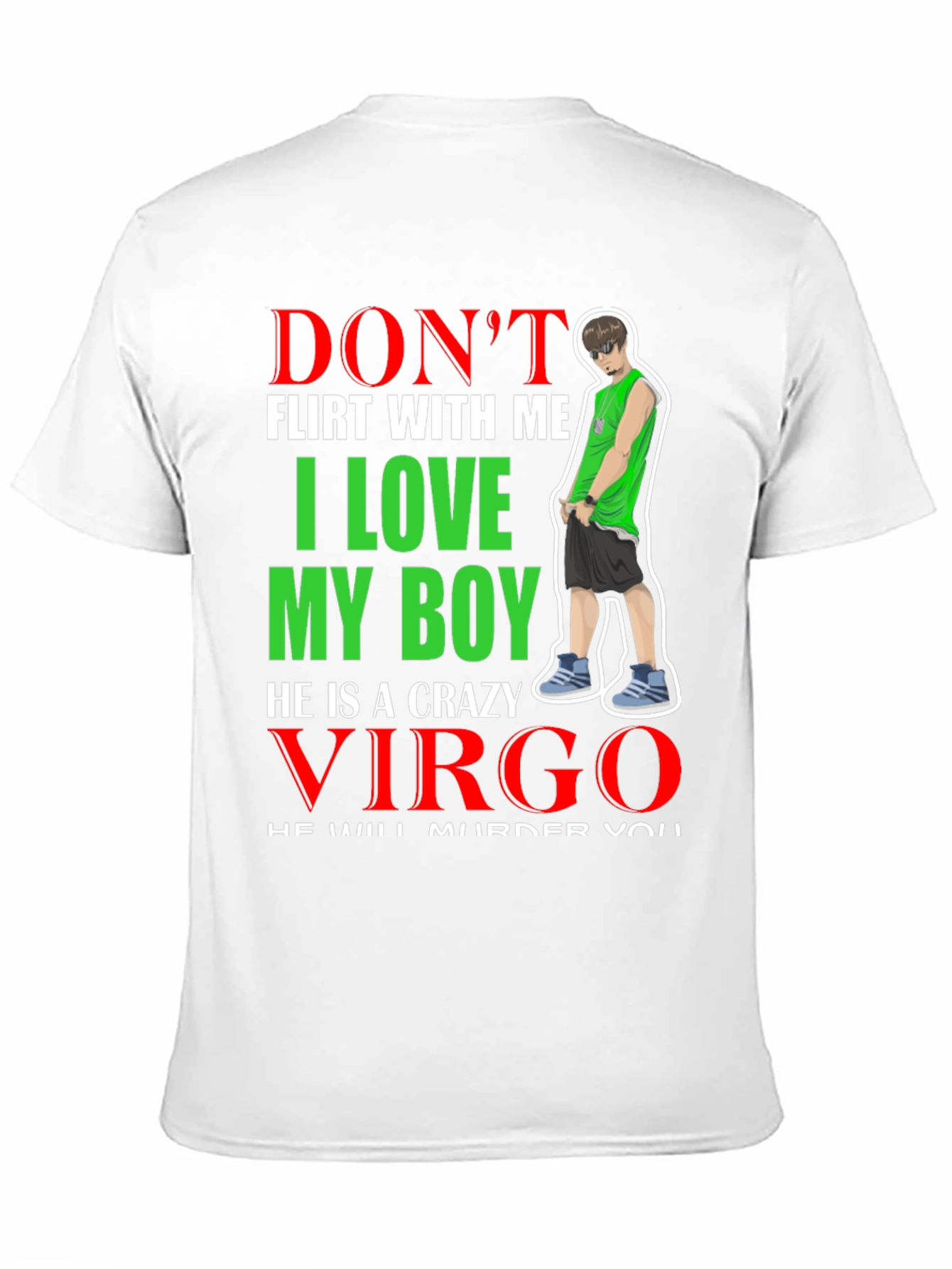 Virgo Boyfriend Graphic T-Shirt