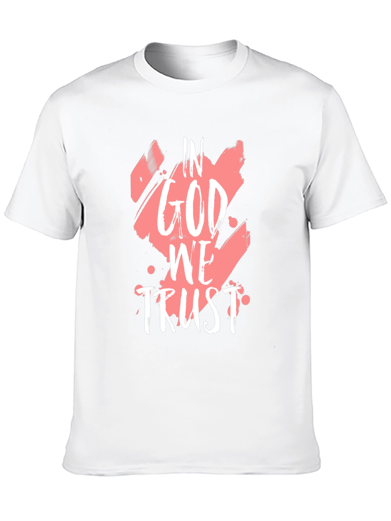 In God We Trust Graphic Black T-Shirt