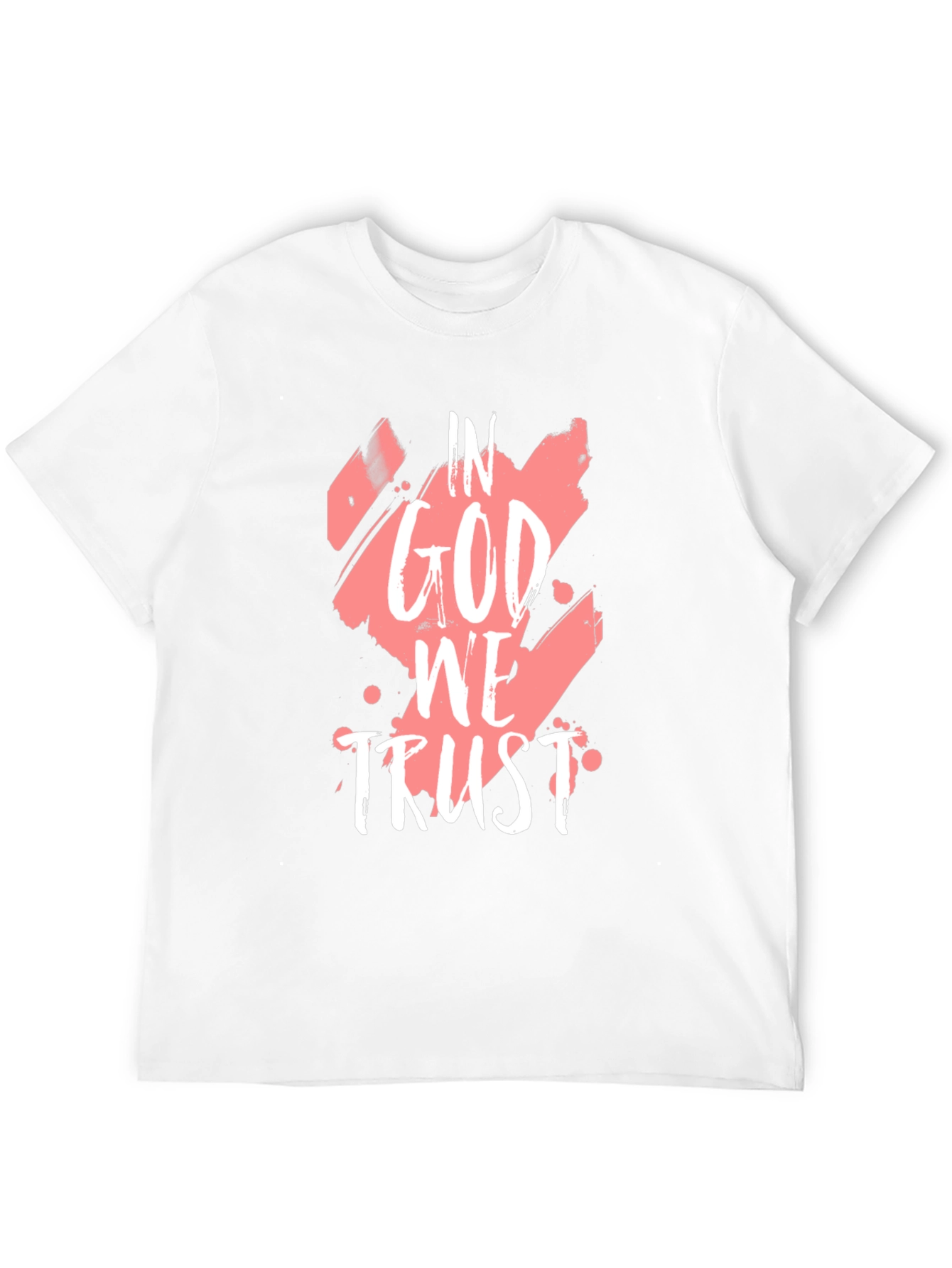 In God We Trust Graphic Black T-Shirt