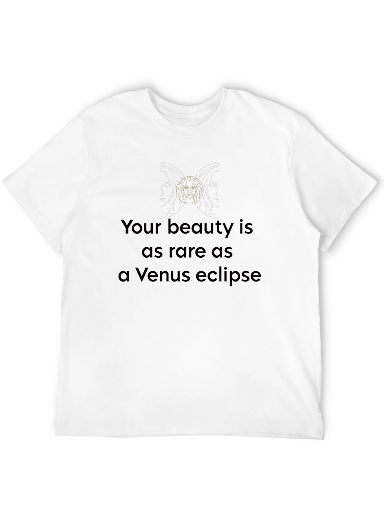 Rare Beauty Venus Eclipse Black T-Shirt