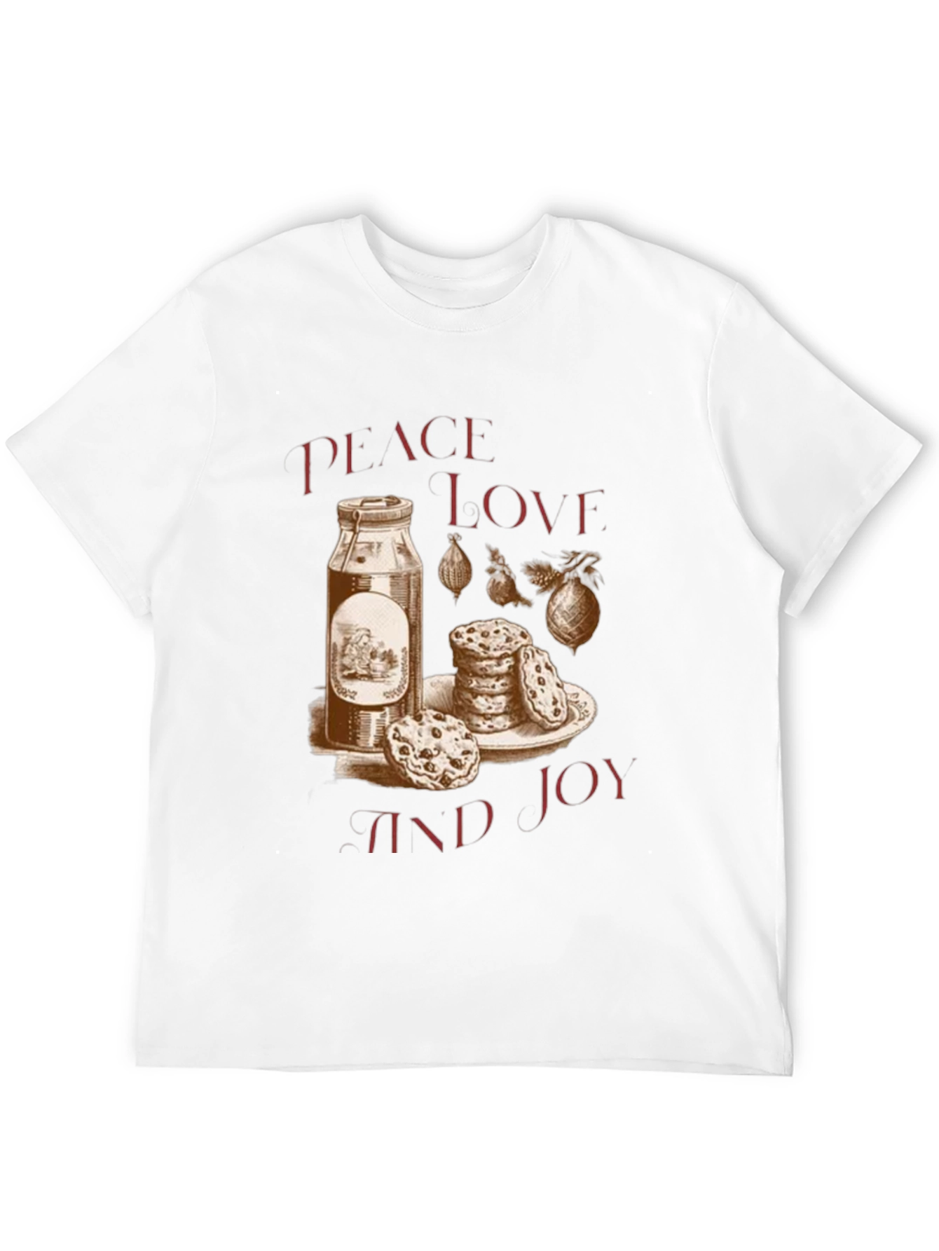 Peace Love and Joy Christmas T-shirt
