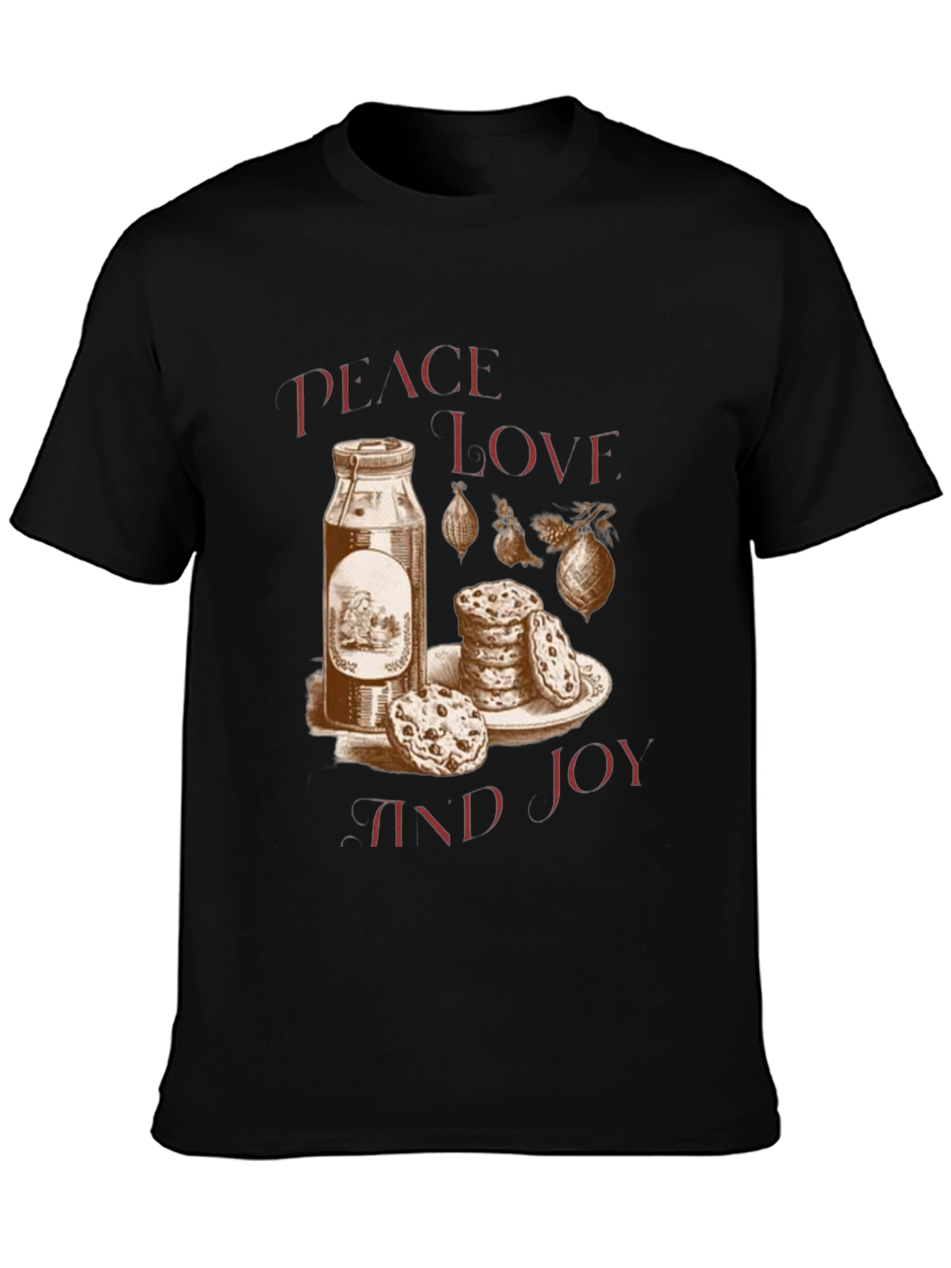 Peace Love and Joy Christmas T-shirt