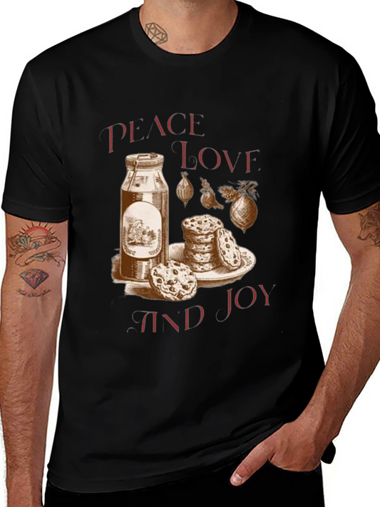 Peace Love and Joy Christmas T-shirt