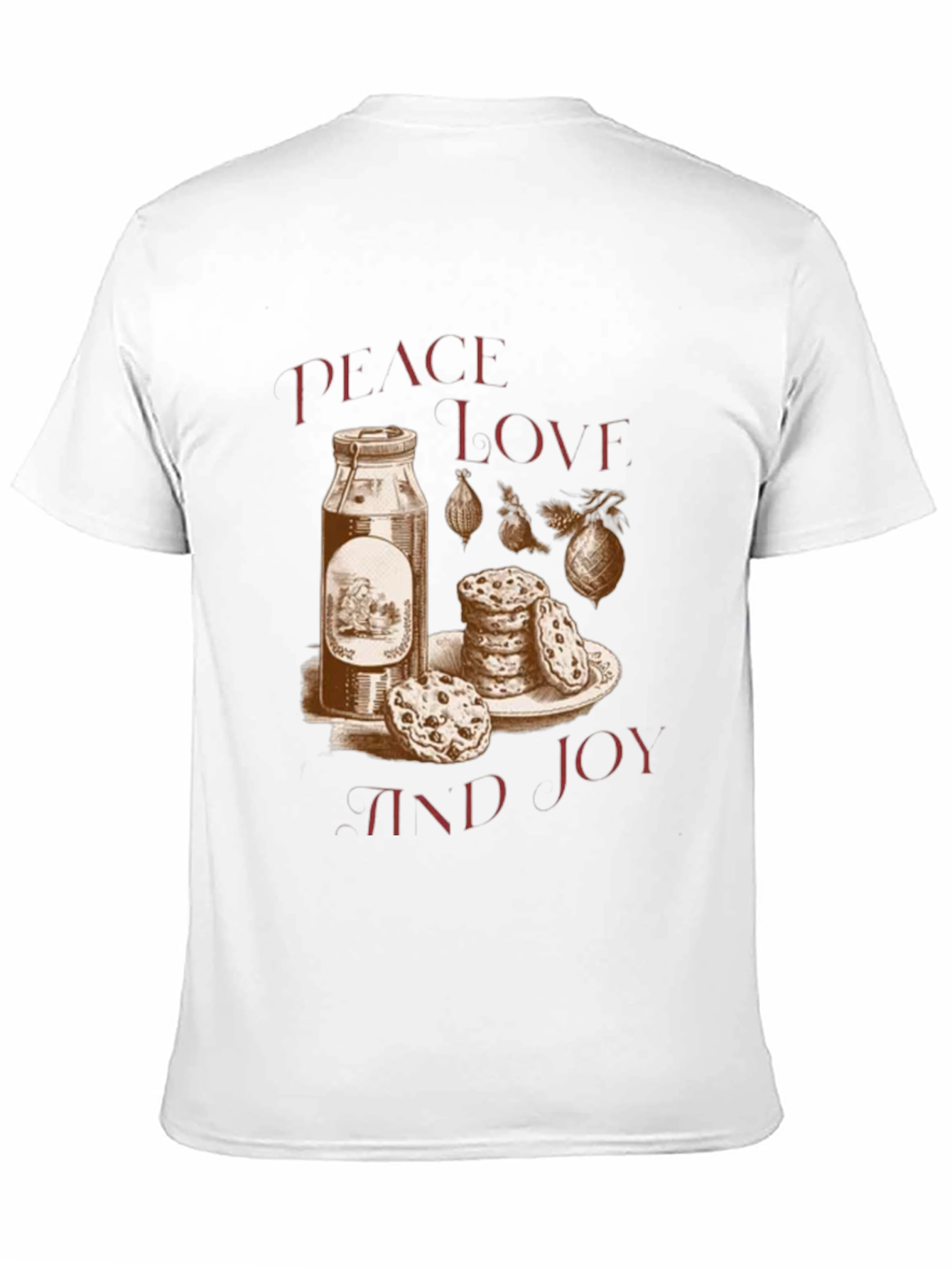 Peace Love and Joy Christmas T-shirt