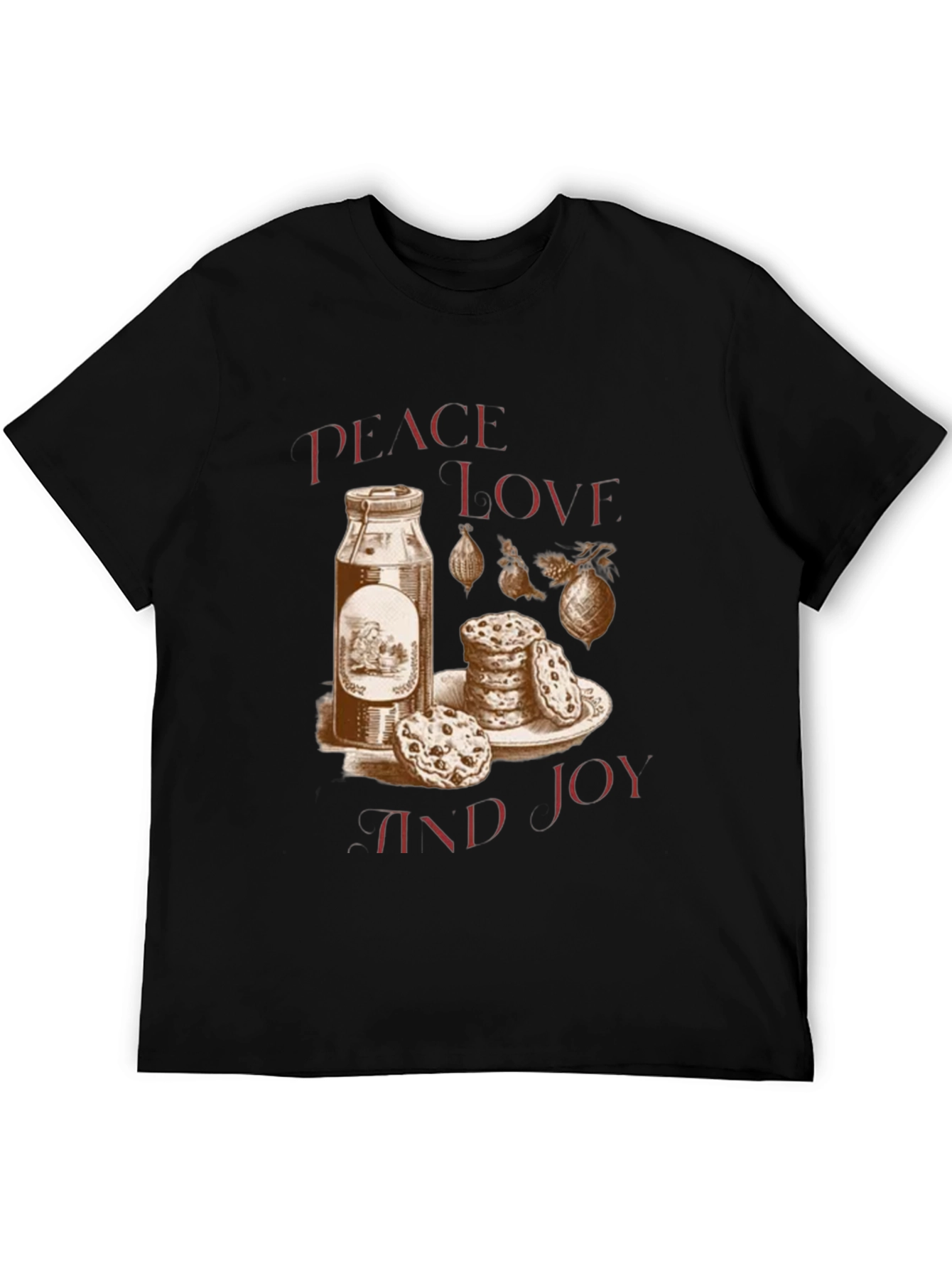 Peace Love and Joy Christmas T-shirt