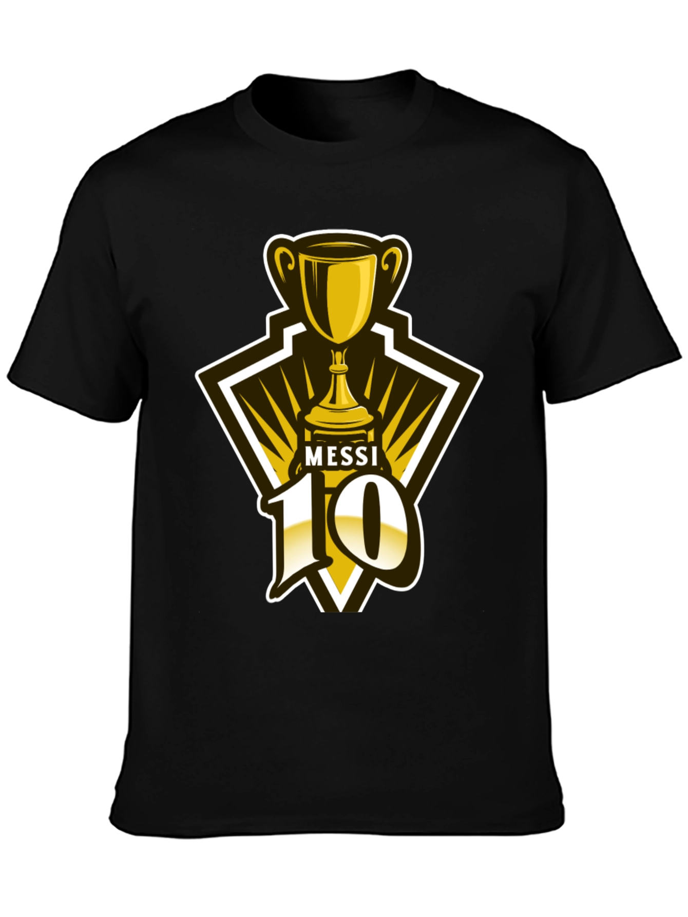 Messi 10 Trophy Graphic T-Shirt - Fan Edition