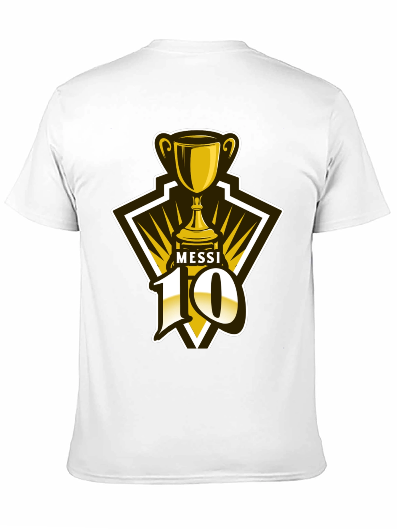 Messi 10 Trophy Graphic T-Shirt - Fan Edition