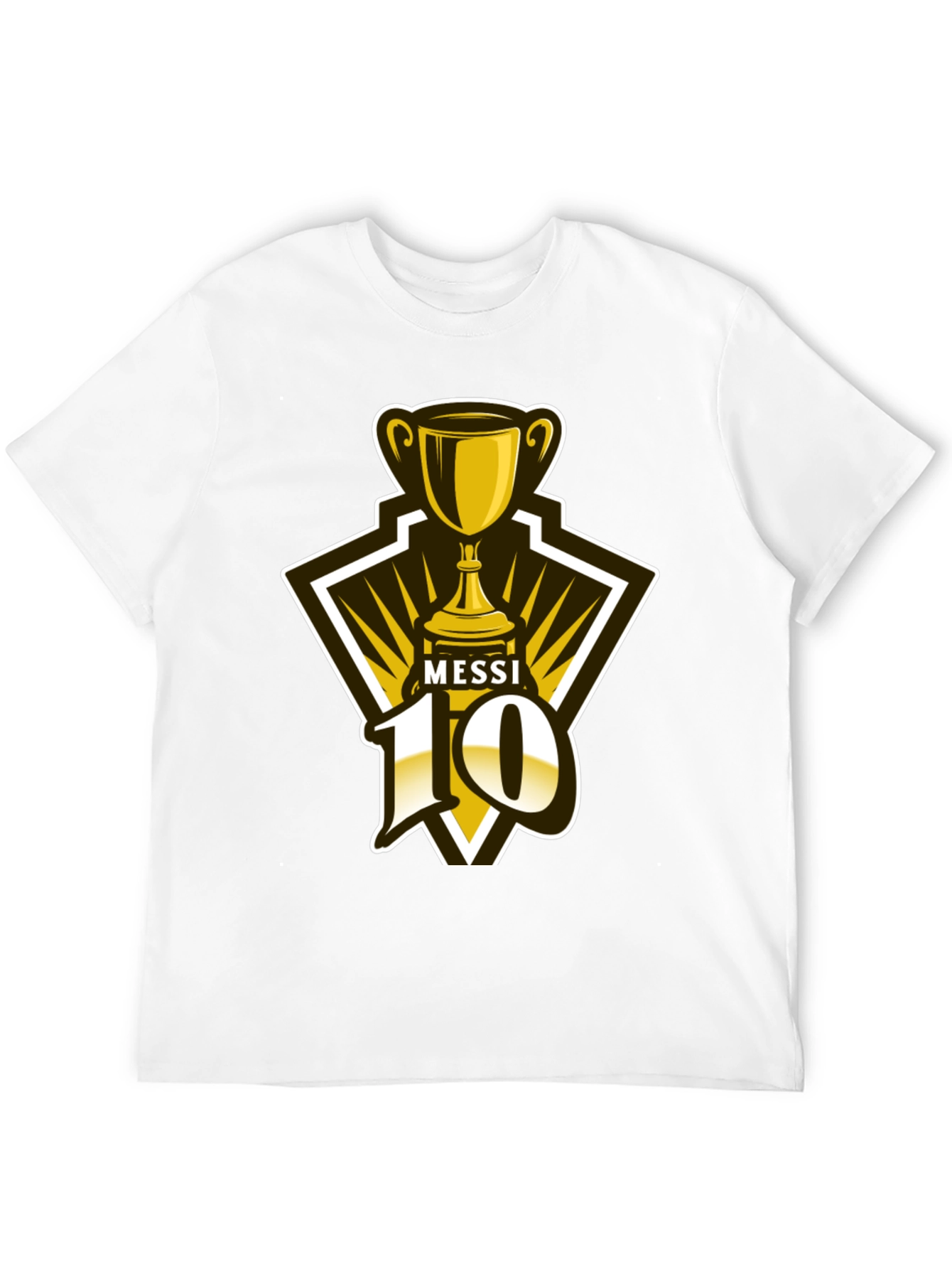 Messi 10 Trophy Graphic T-Shirt - Fan Edition