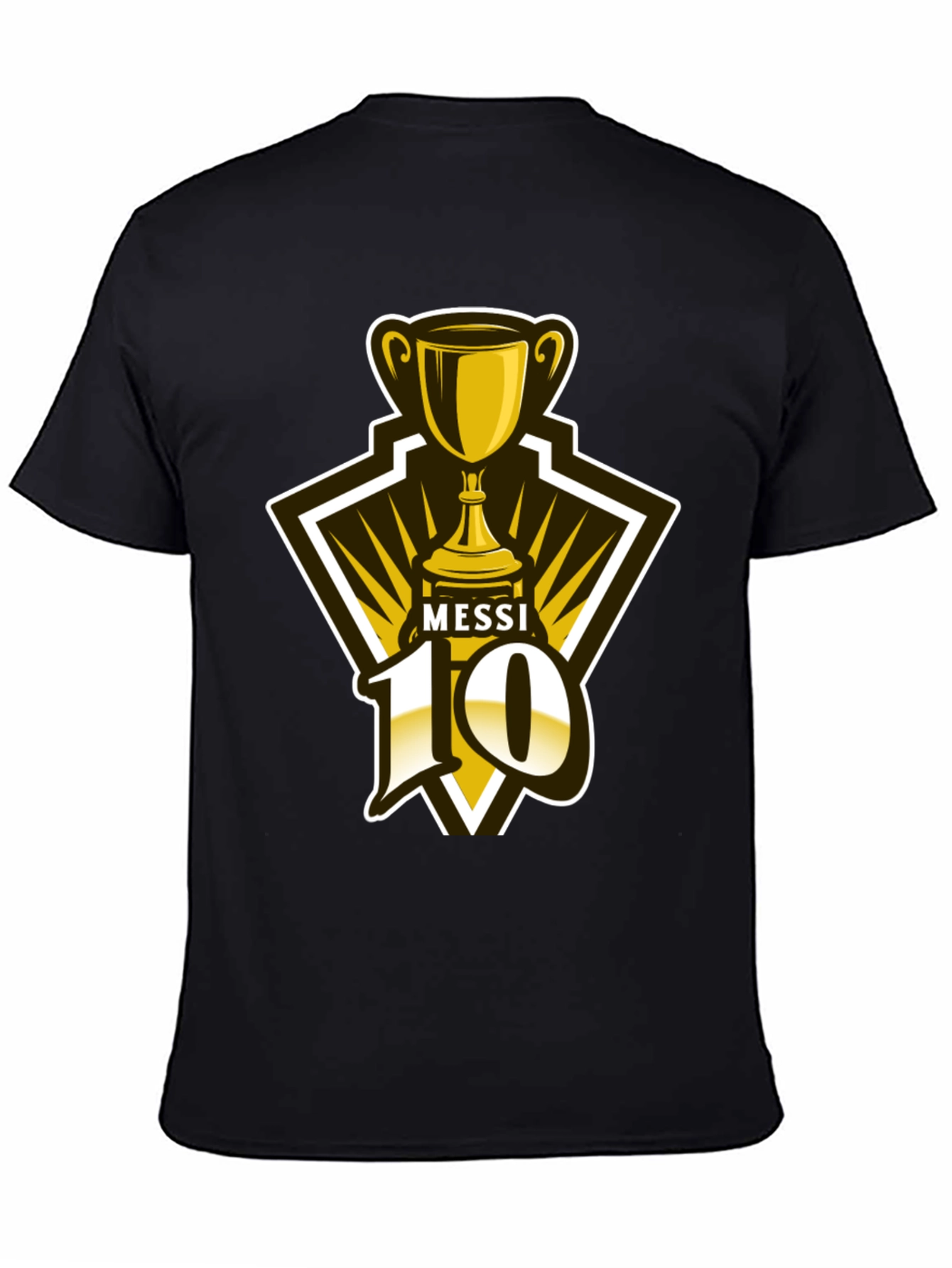 Messi 10 Trophy Graphic T-Shirt - Fan Edition