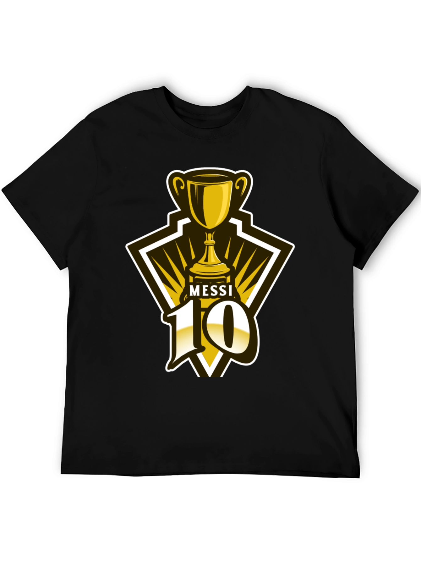Messi 10 Trophy Graphic T-Shirt - Fan Edition