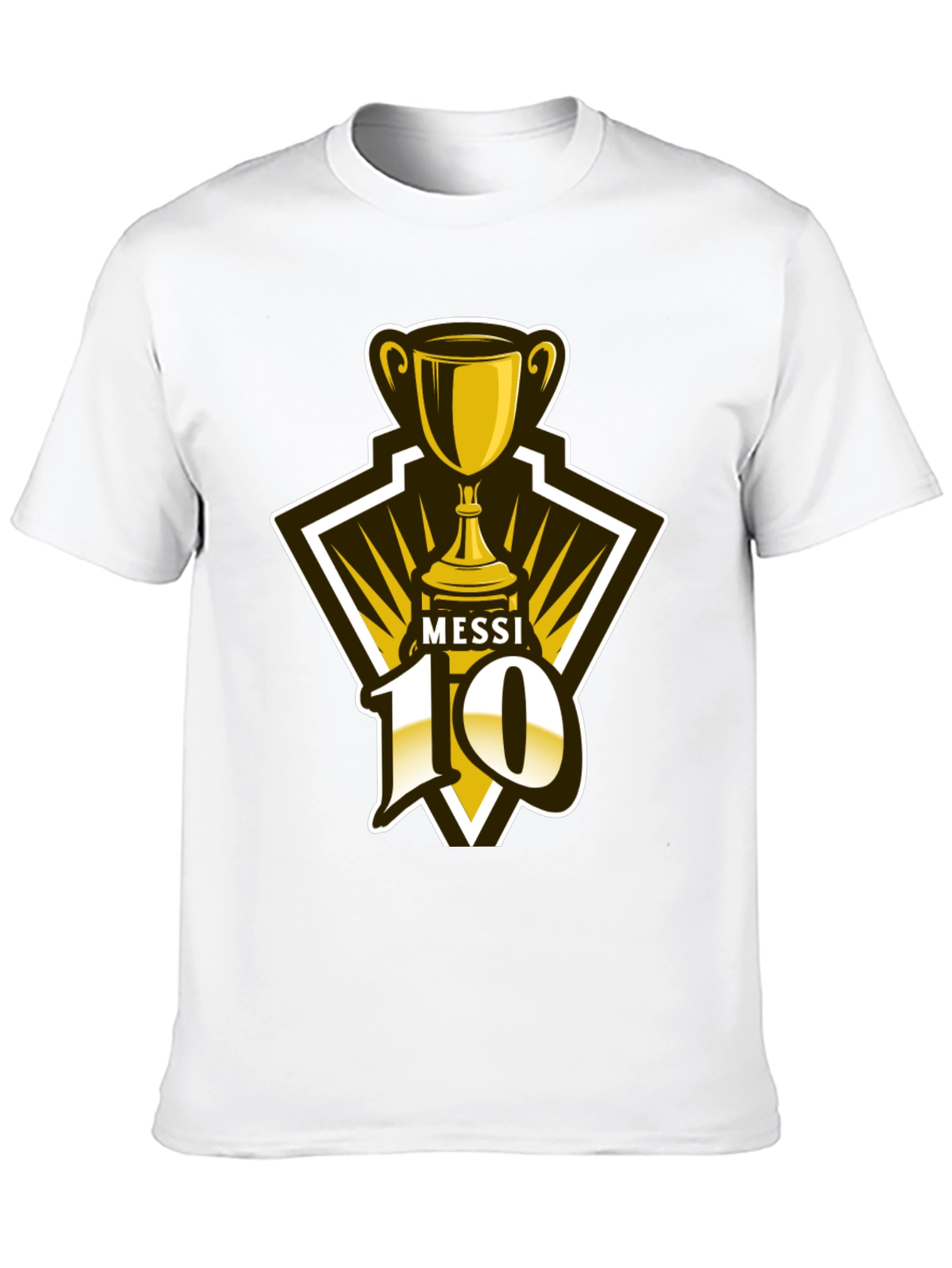 Messi 10 Trophy Graphic T-Shirt - Fan Edition