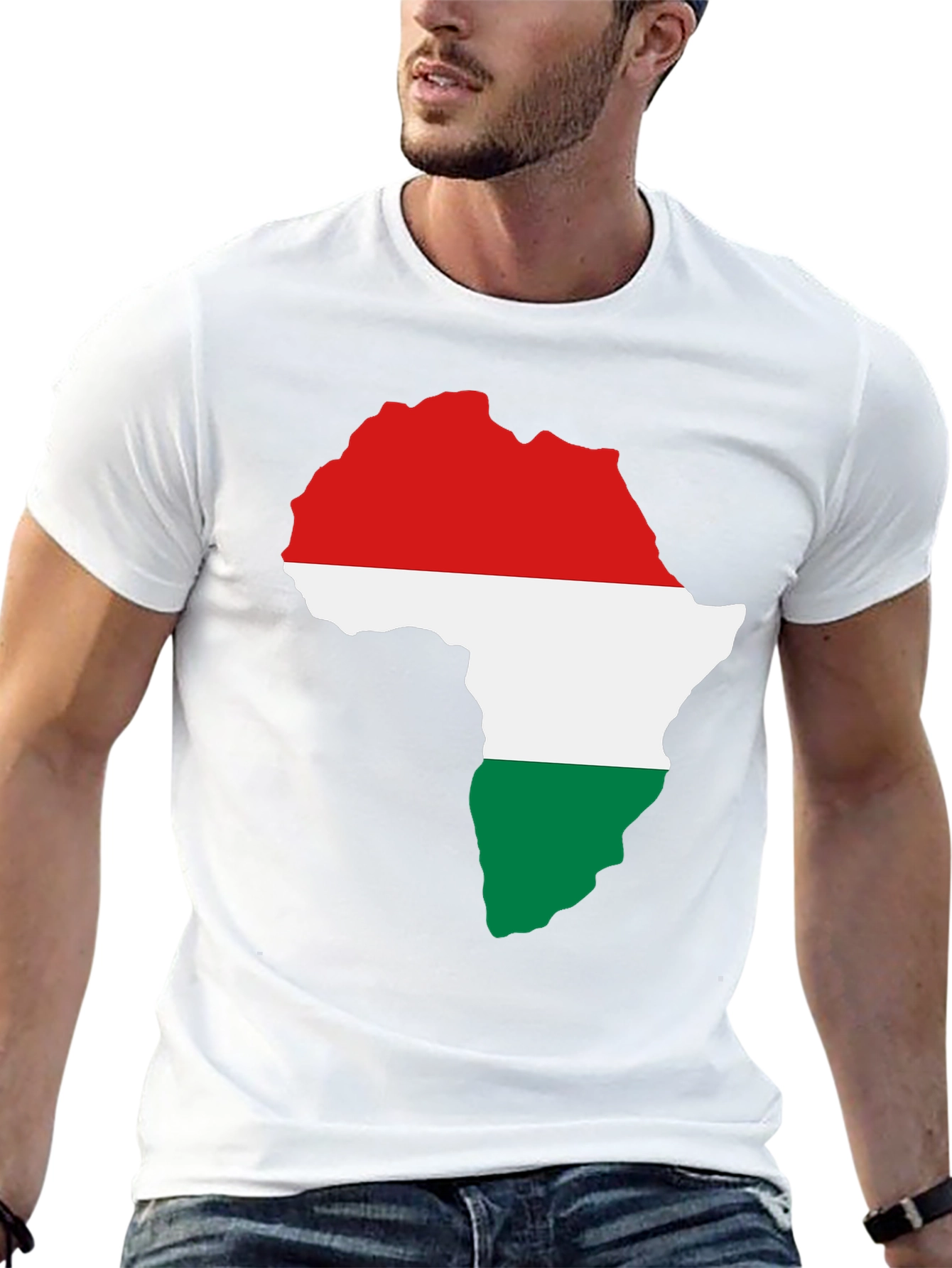 Africa Flag T-Shirt - Stylish Continent Pride Tee