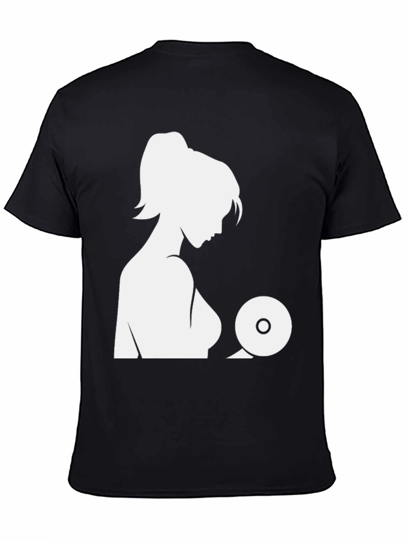 Silhouette Graphic Tee - Woman and CD