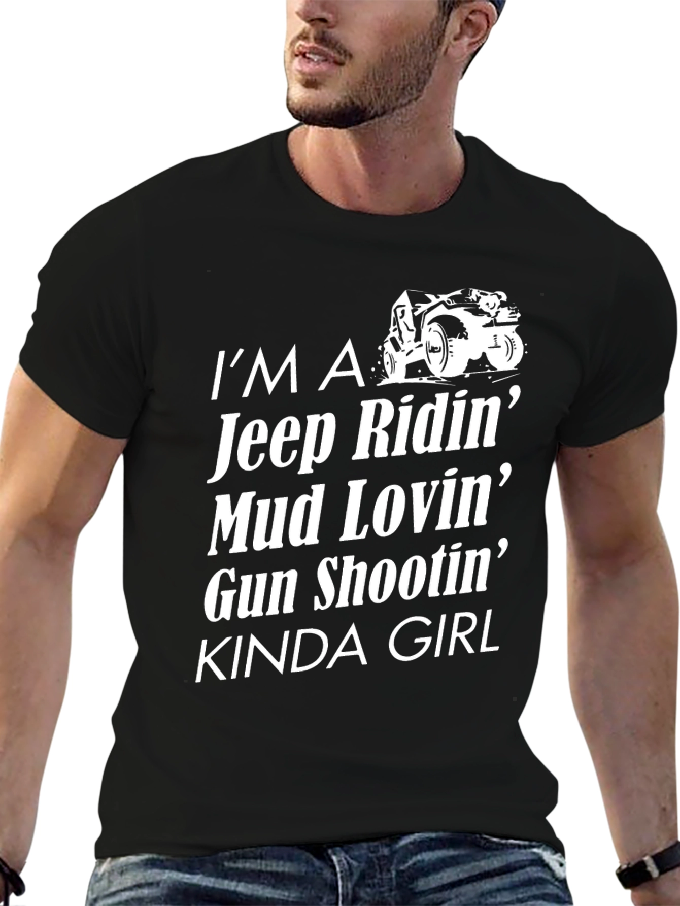 Im A Jeep Riding Mud Lovin Kinda Girl T-Shirt