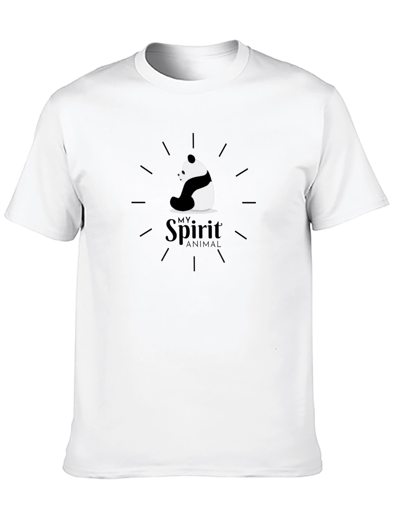 My Spirit Animal Panda Graphic T-Shirt