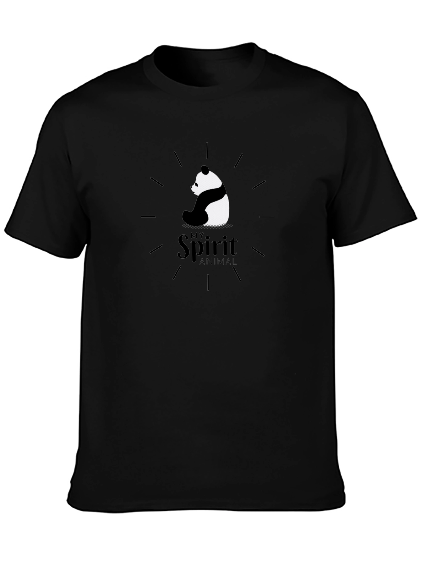 My Spirit Animal Panda Graphic T-Shirt