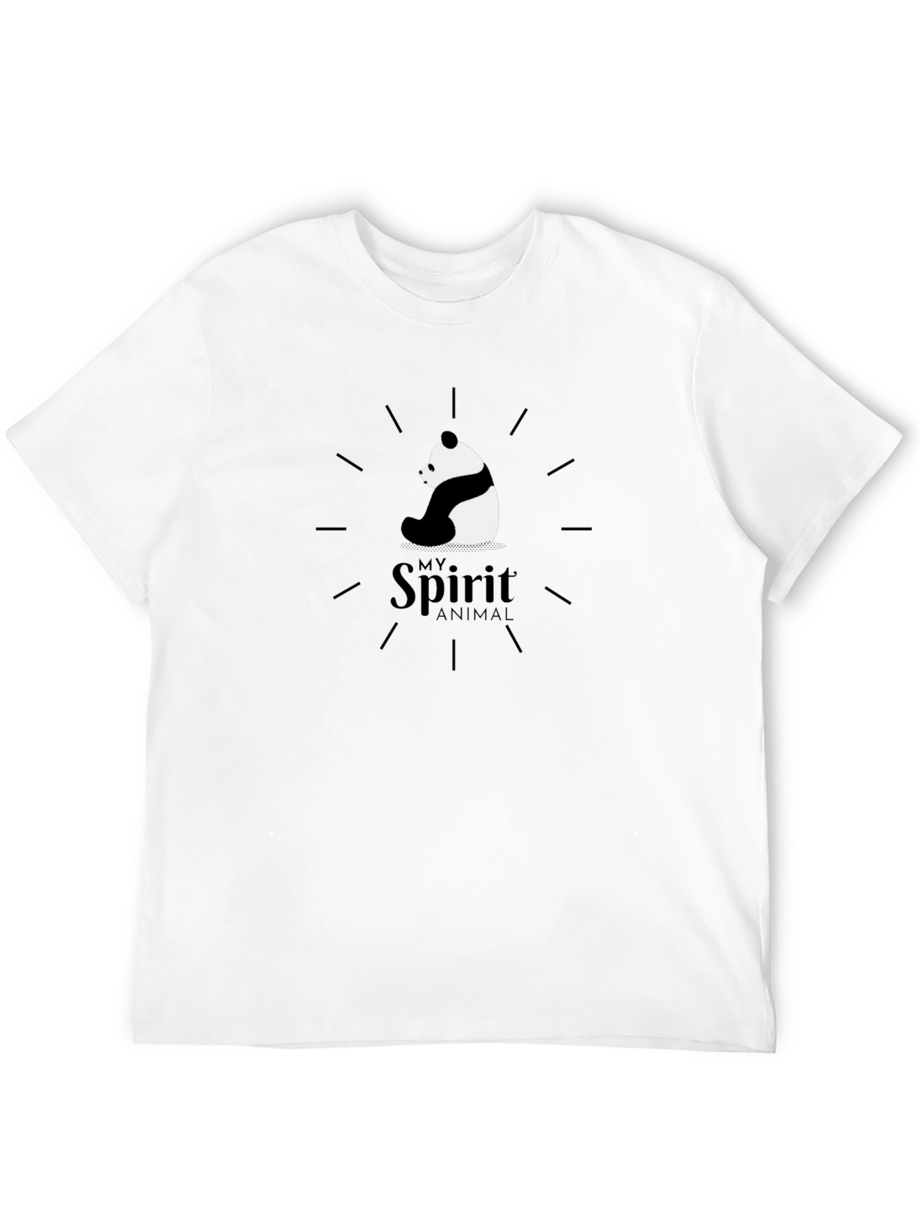 My Spirit Animal Panda Graphic T-Shirt