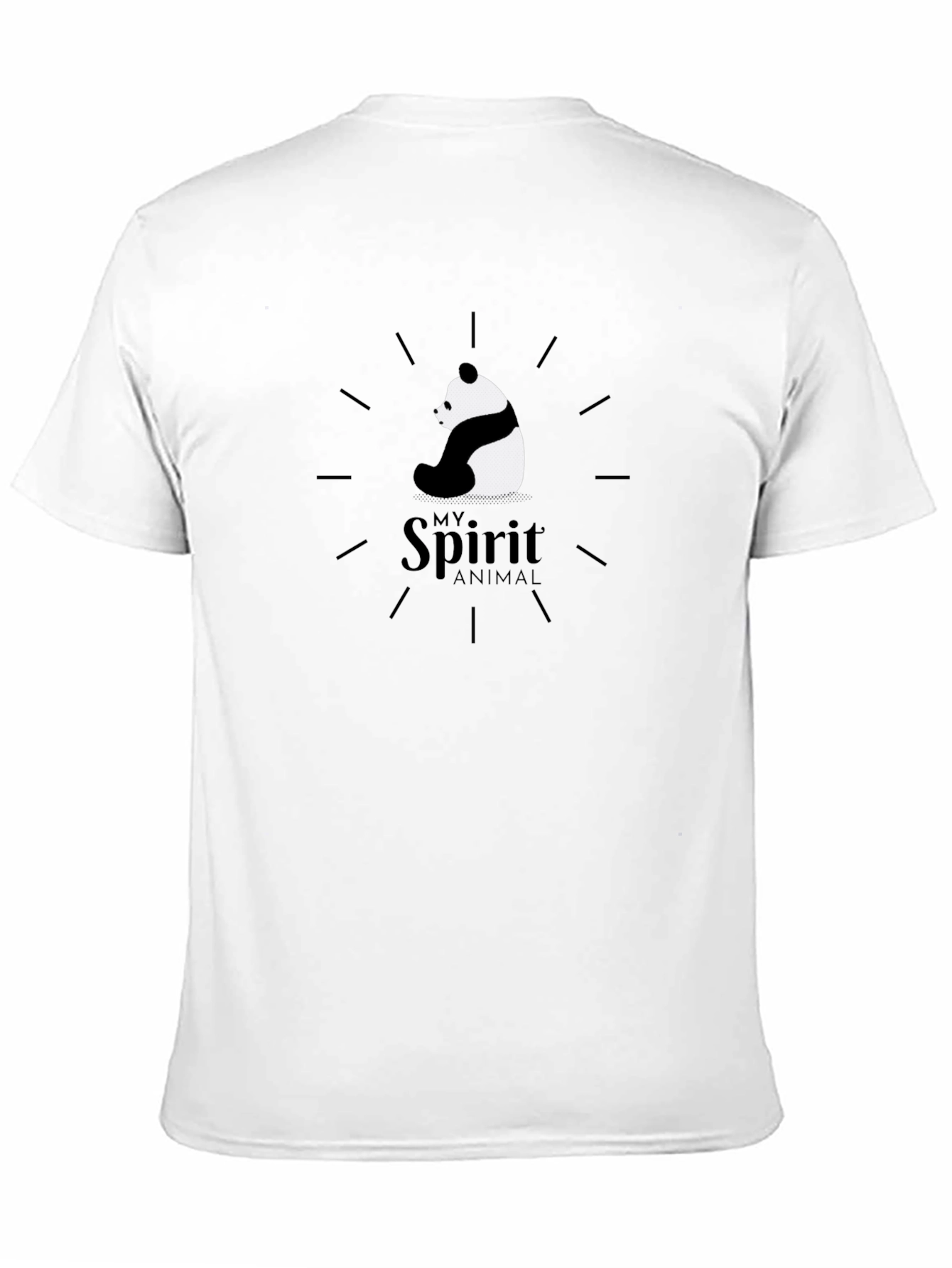 My Spirit Animal Panda Graphic T-Shirt