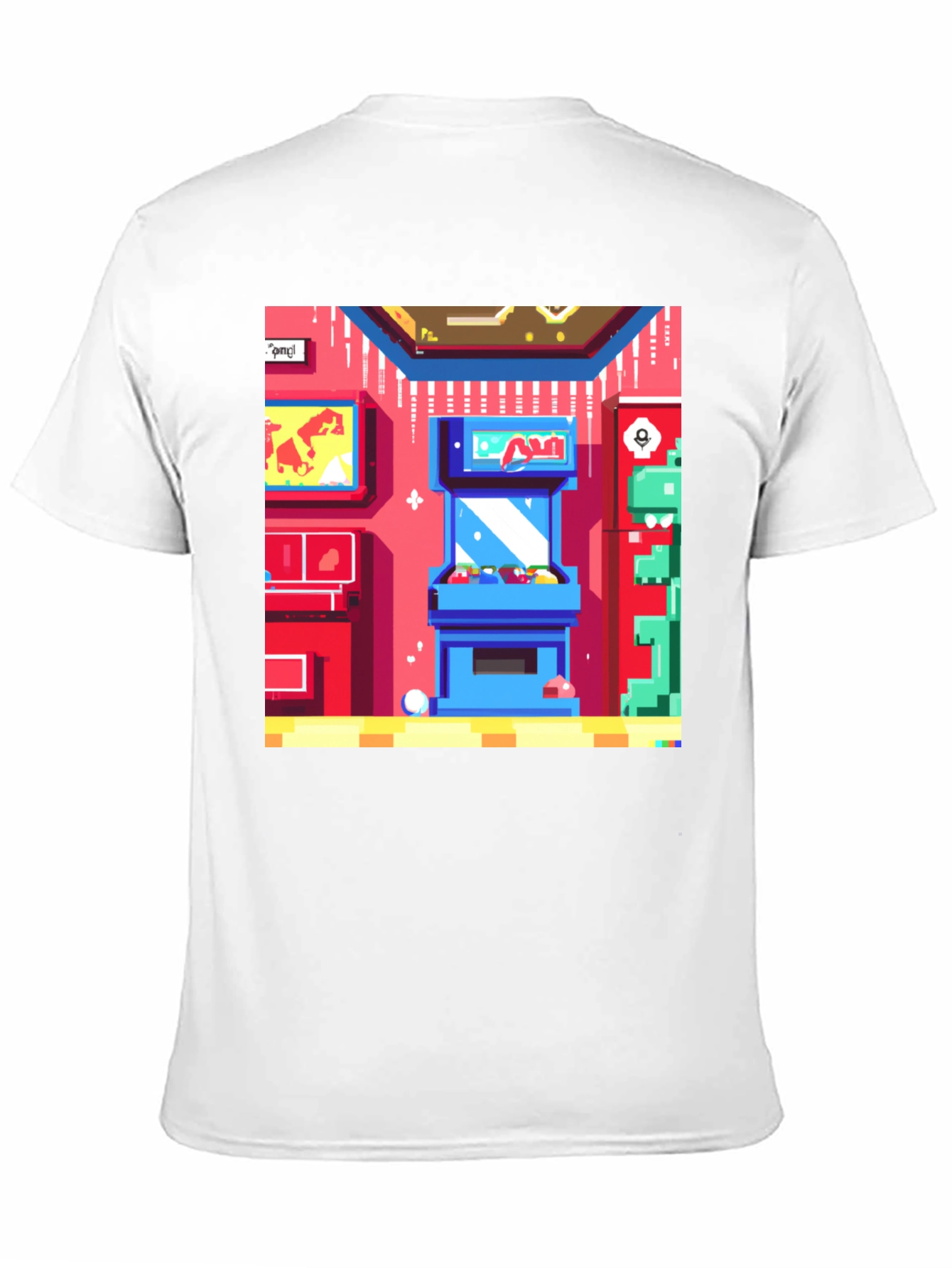 Retro Arcade Gamer T-Shirt - Black Cotton Tee