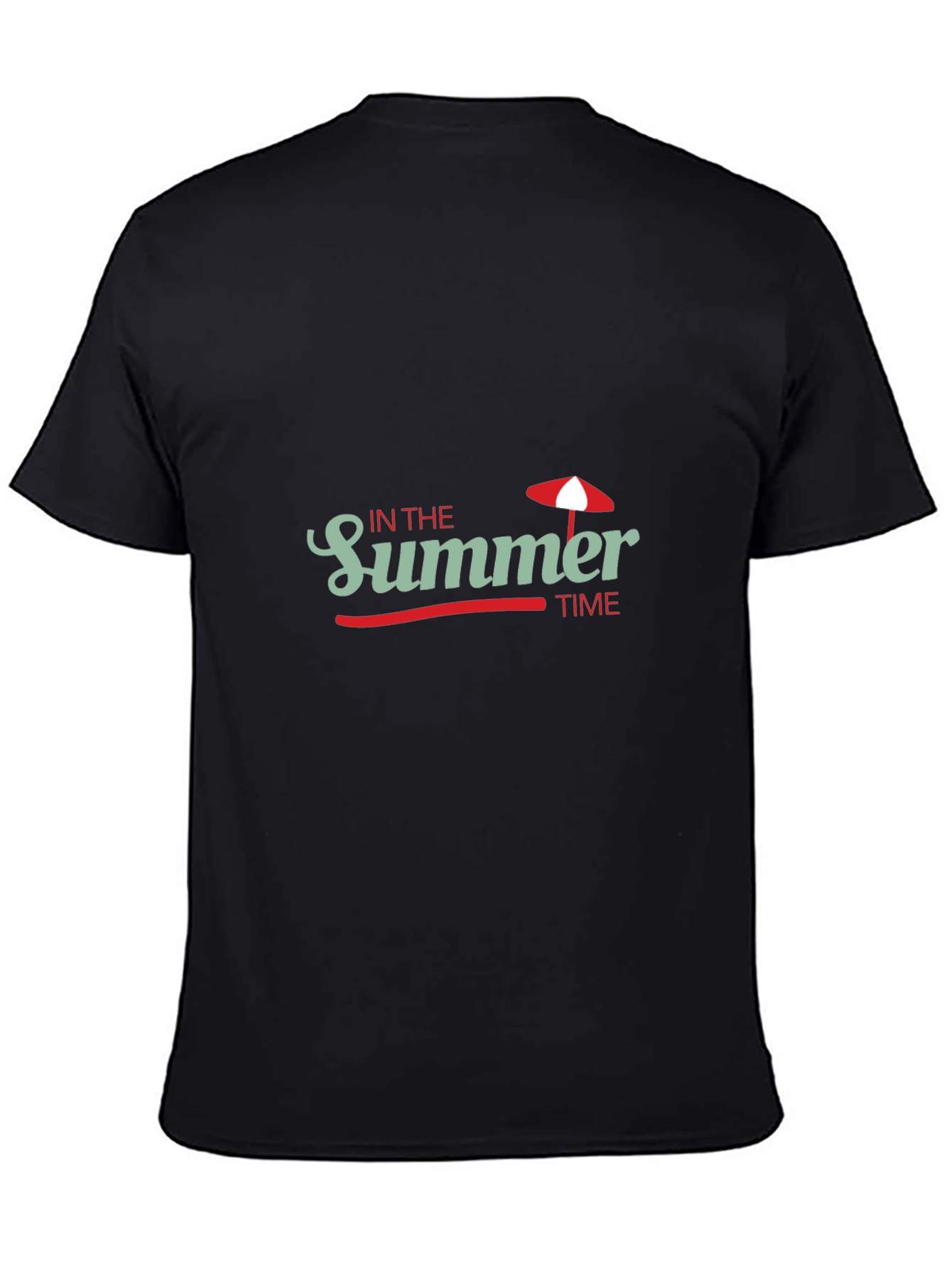 In the Summer Time Black T-Shirt