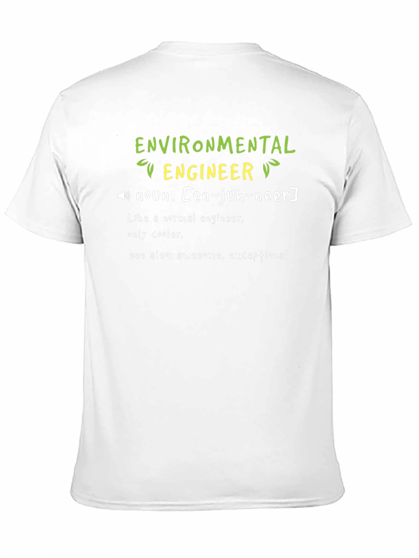 Environmental Engineer Definition Graphic Tee