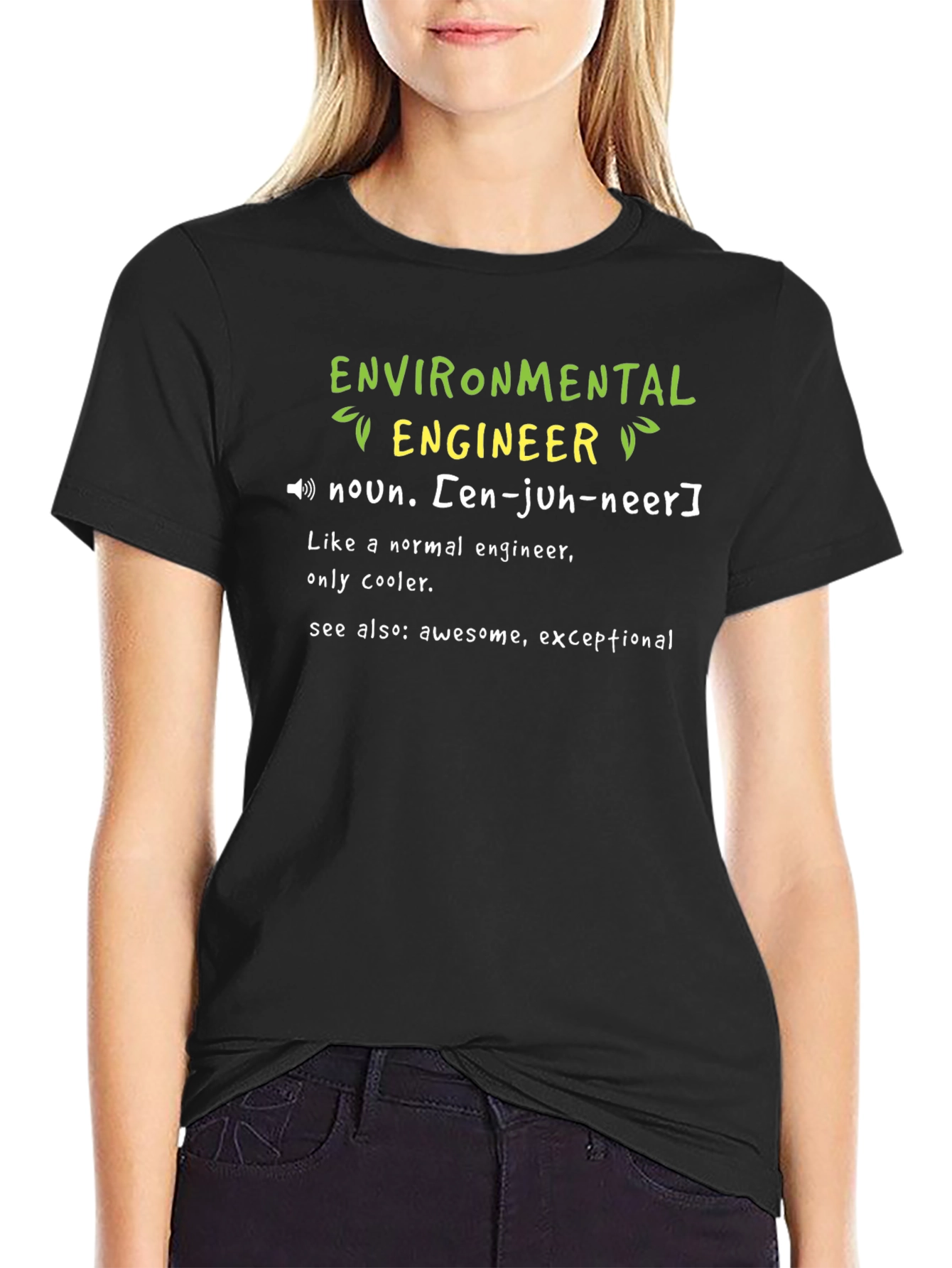 Environmental Engineer Definition Graphic Tee