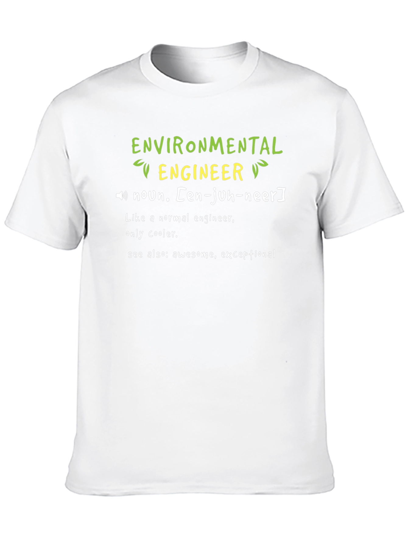 Environmental Engineer Definition Graphic Tee