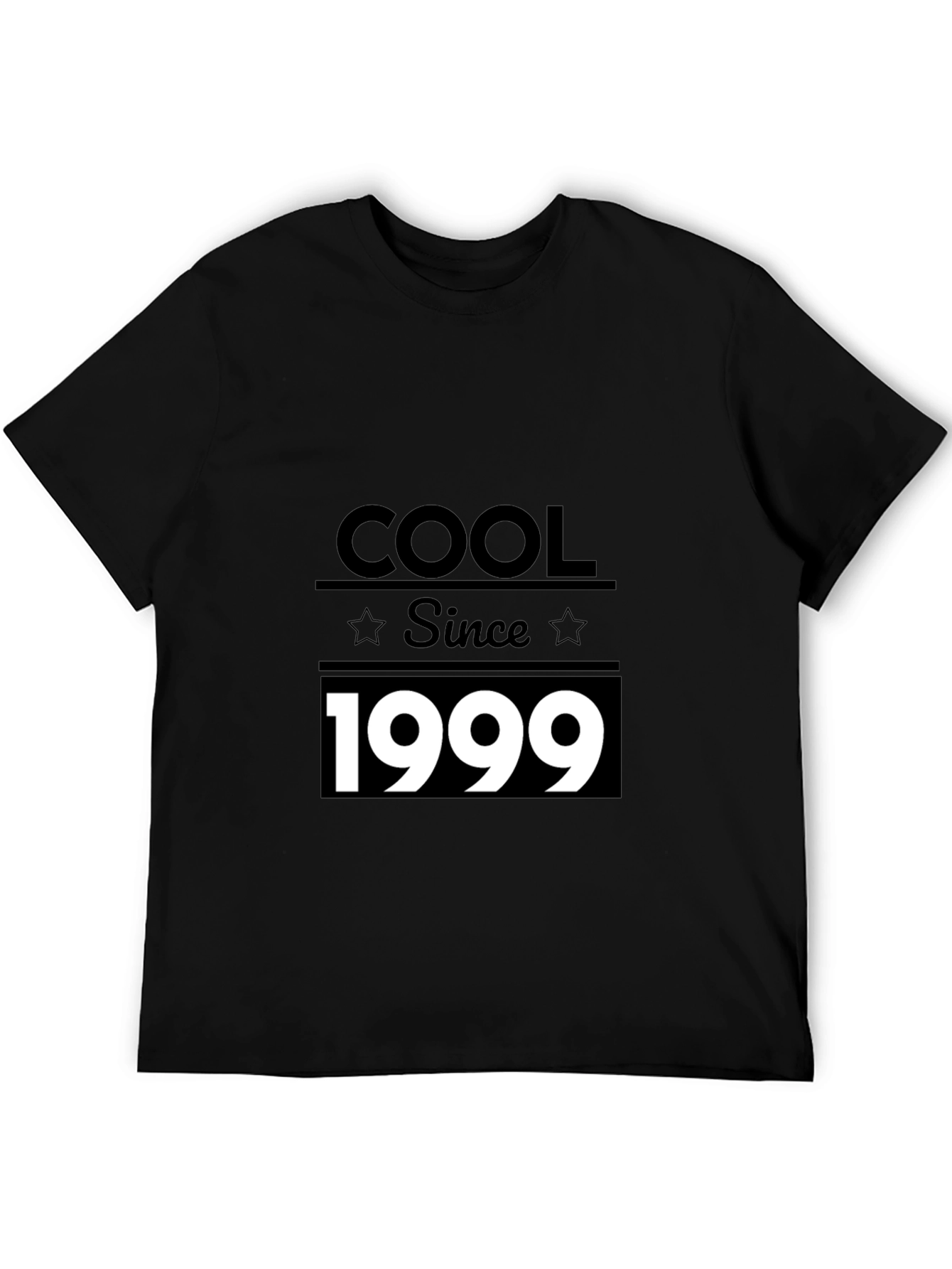 Cool Since 1999 Black Graphic T-Shirt