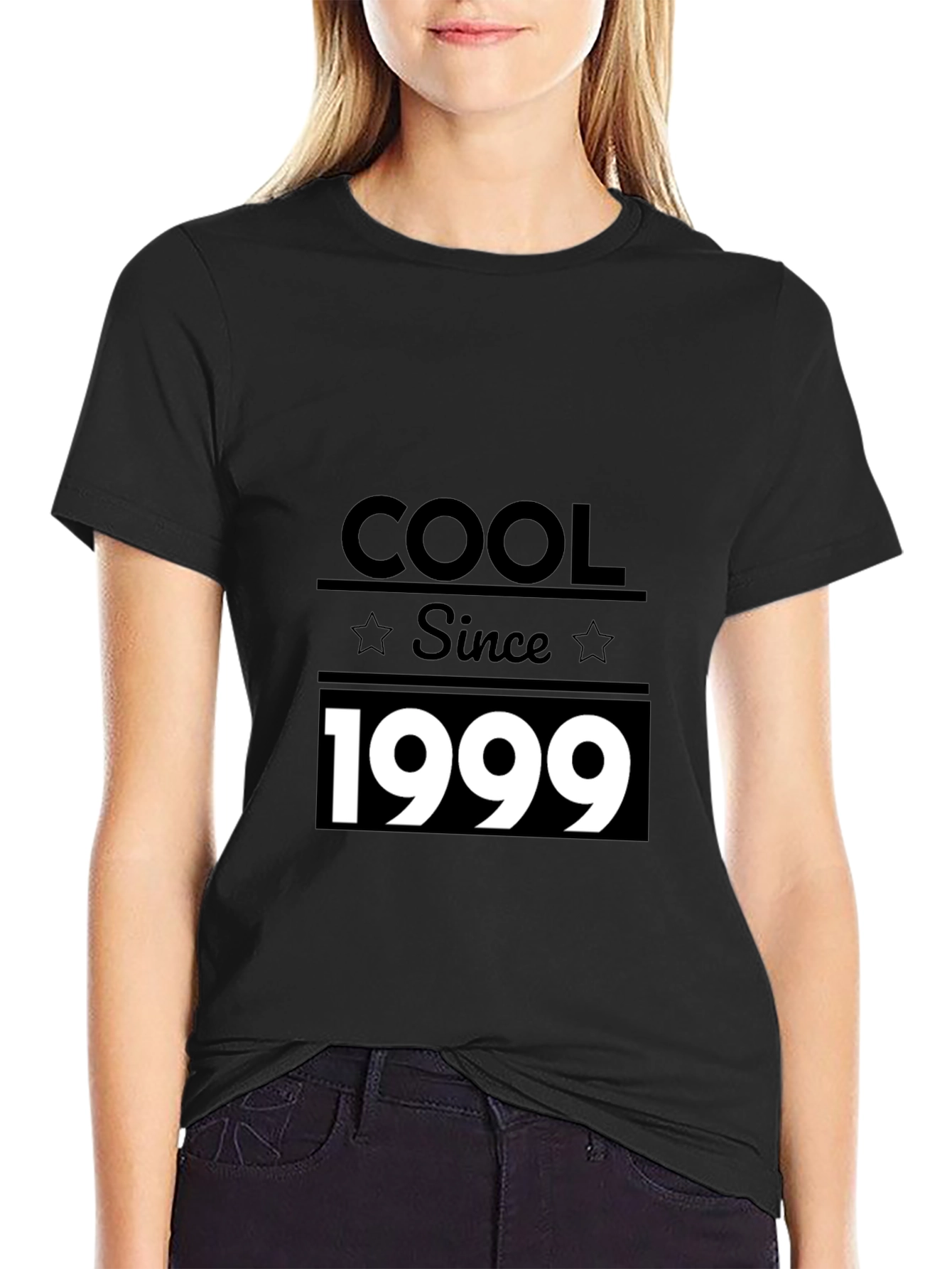 Cool Since 1999 Black Graphic T-Shirt