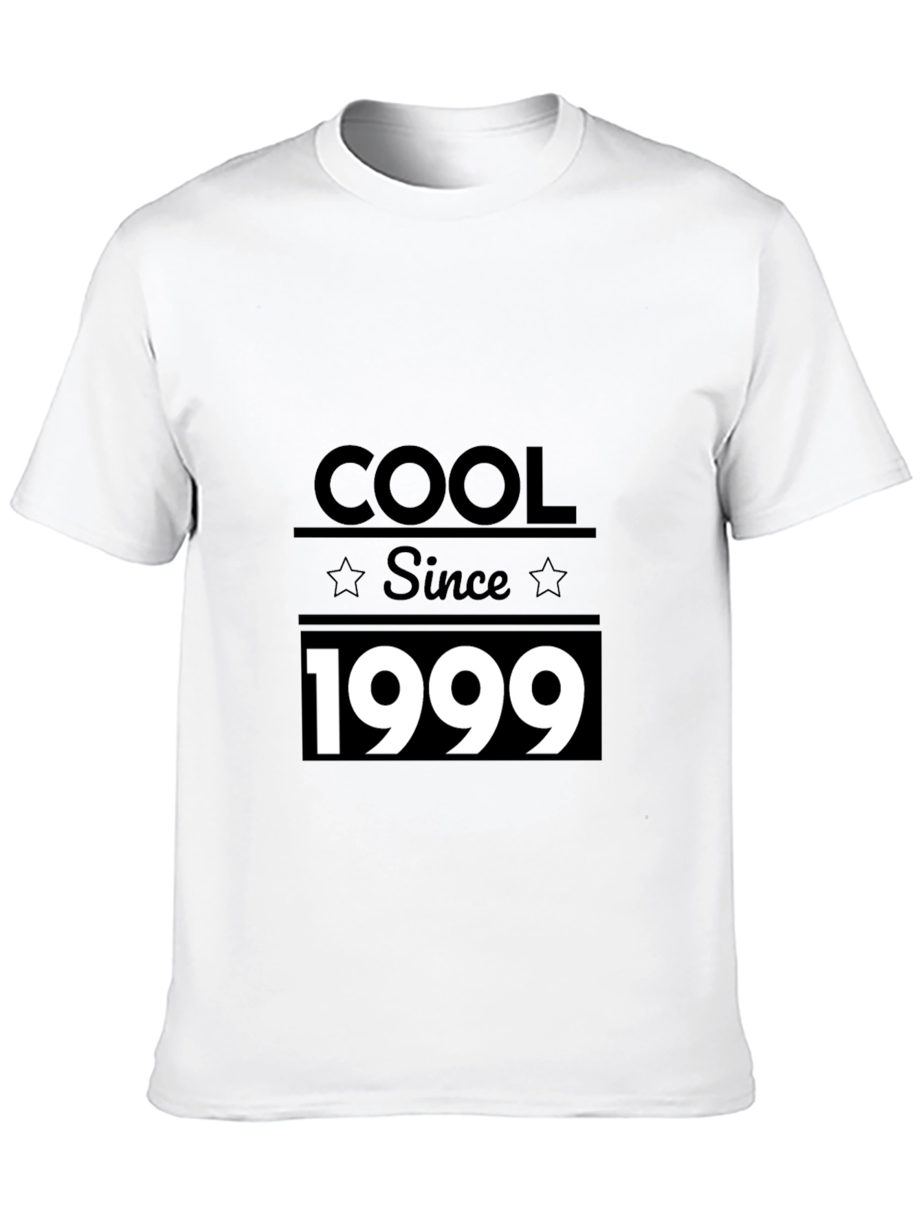 Cool Since 1999 Black Graphic T-Shirt