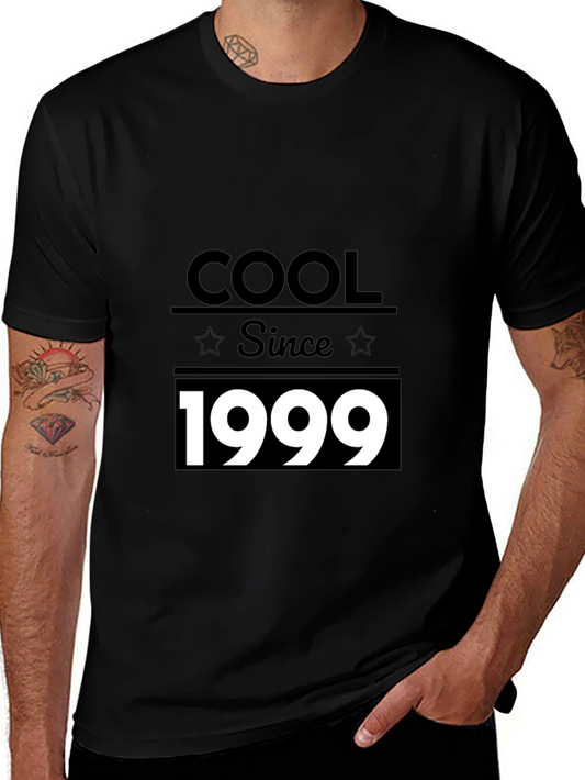 Cool Since 1999 Black Graphic T-Shirt