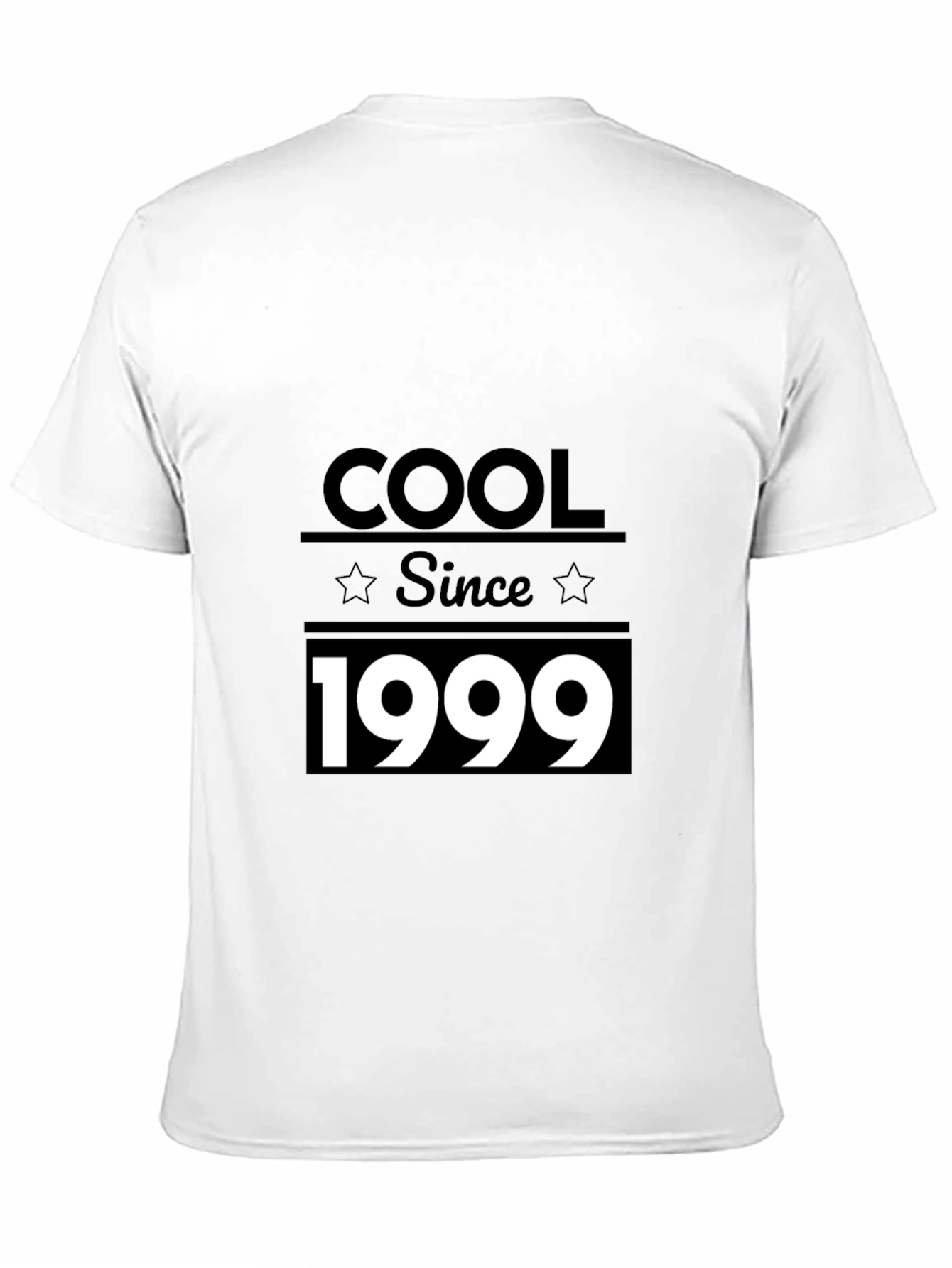 Cool Since 1999 Black Graphic T-Shirt