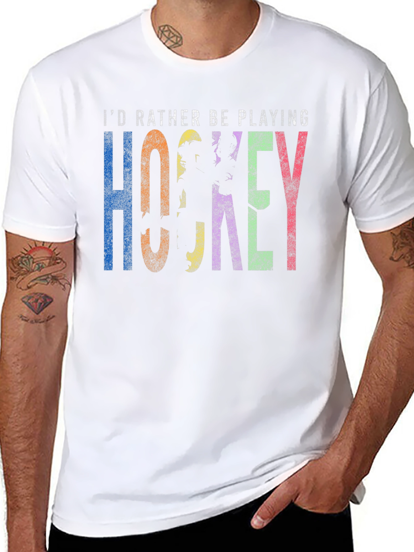 Hockey Player T-Shirt