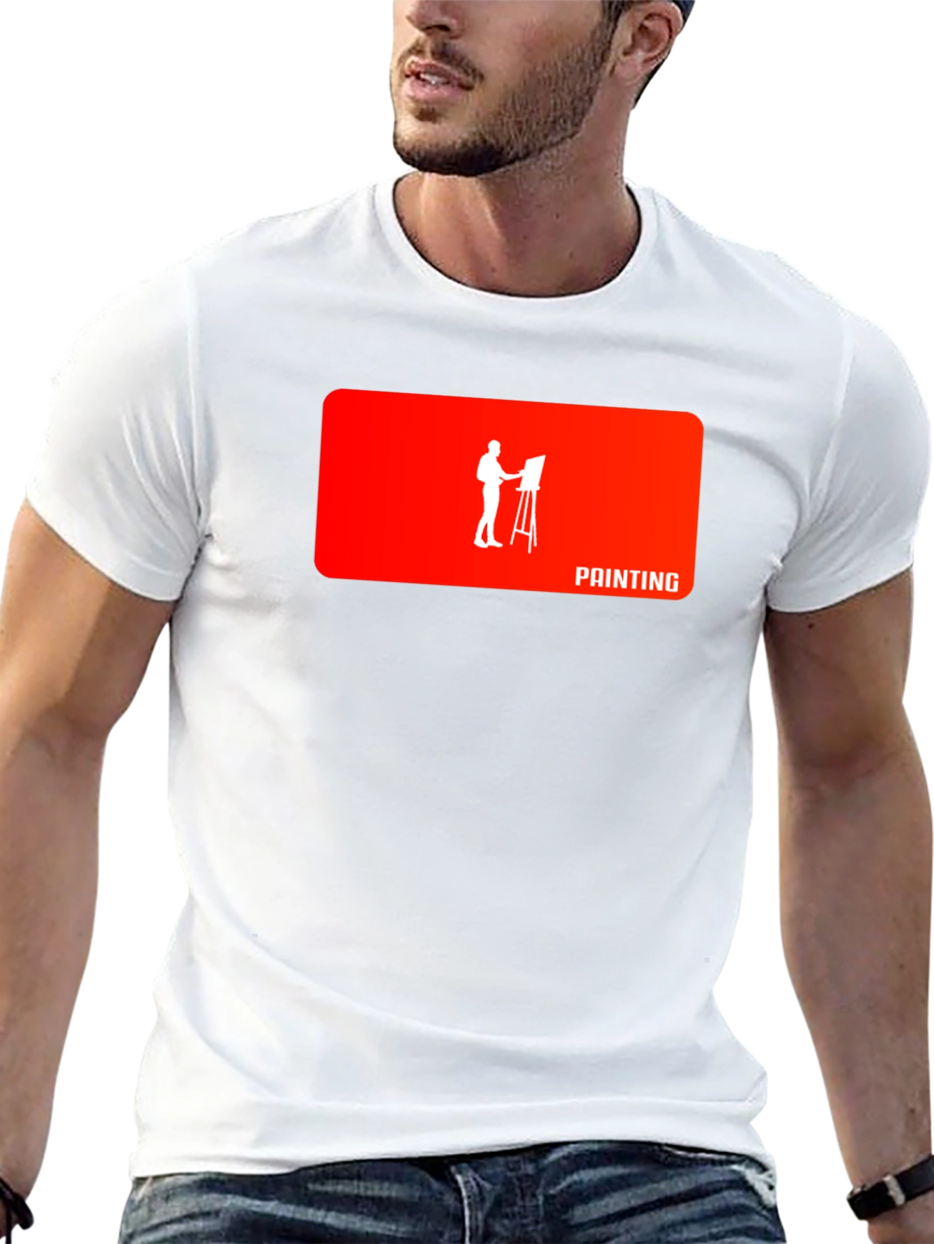 Artist Painting Tee - Creative & Comfortable