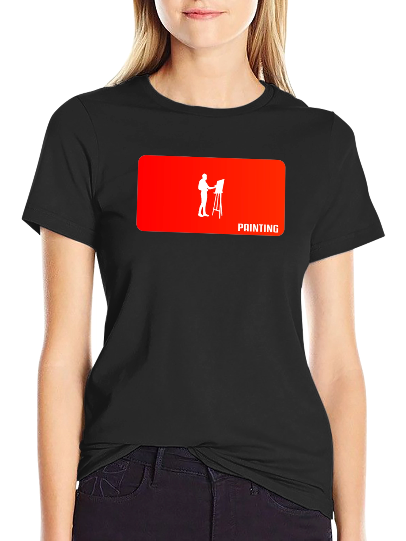 Artist Painting Tee - Creative & Comfortable