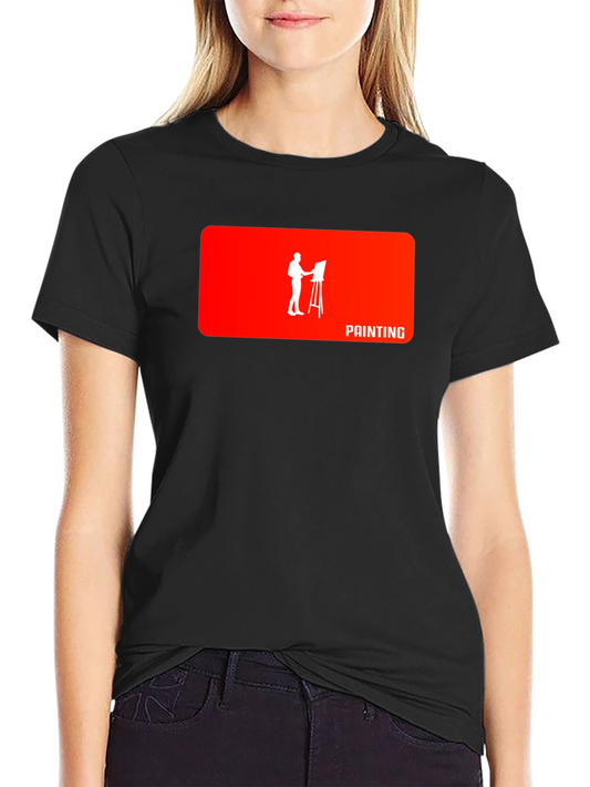 Artist Painting Tee - Creative & Comfortable
