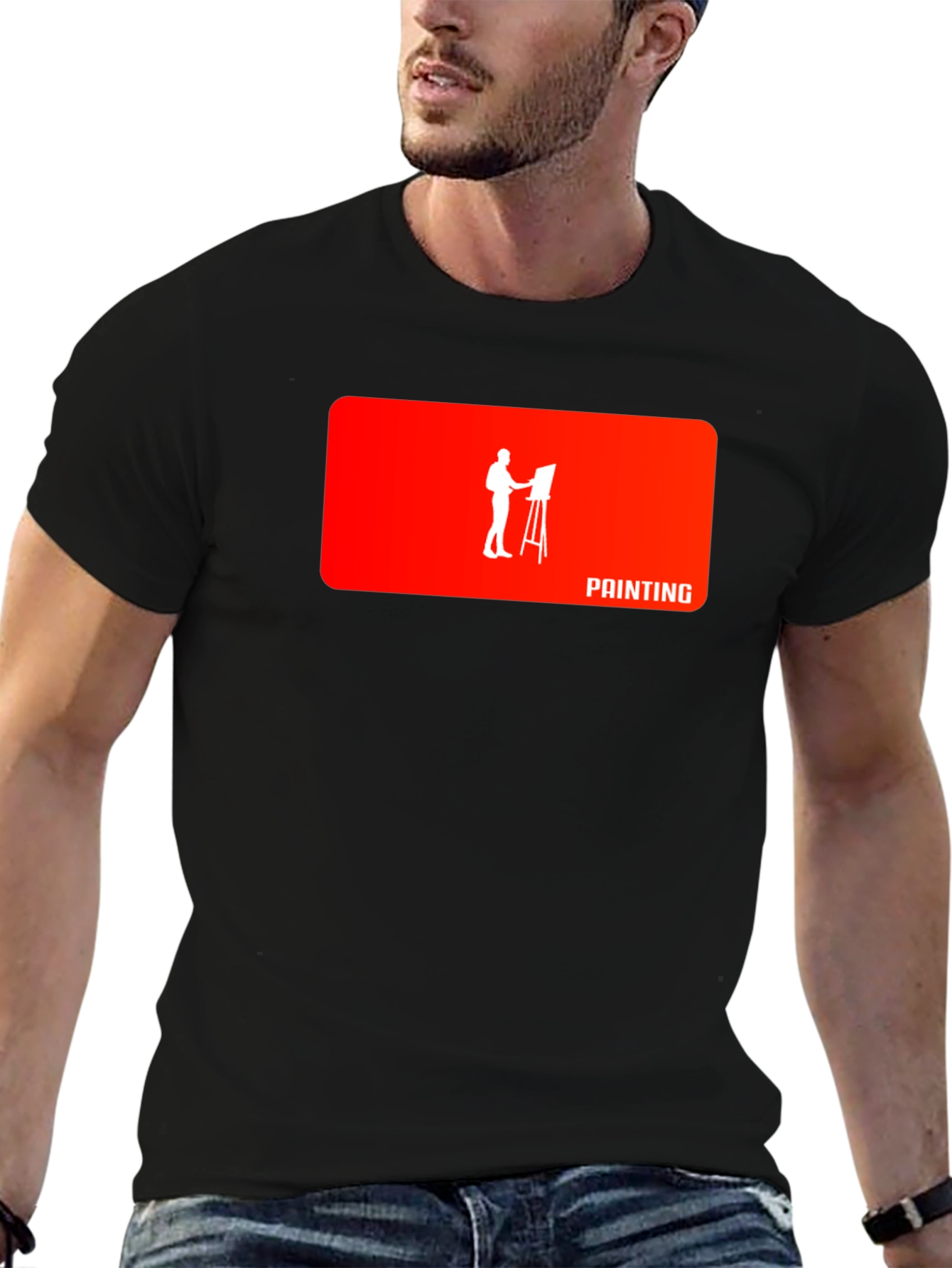 Artist Painting Tee - Creative & Comfortable