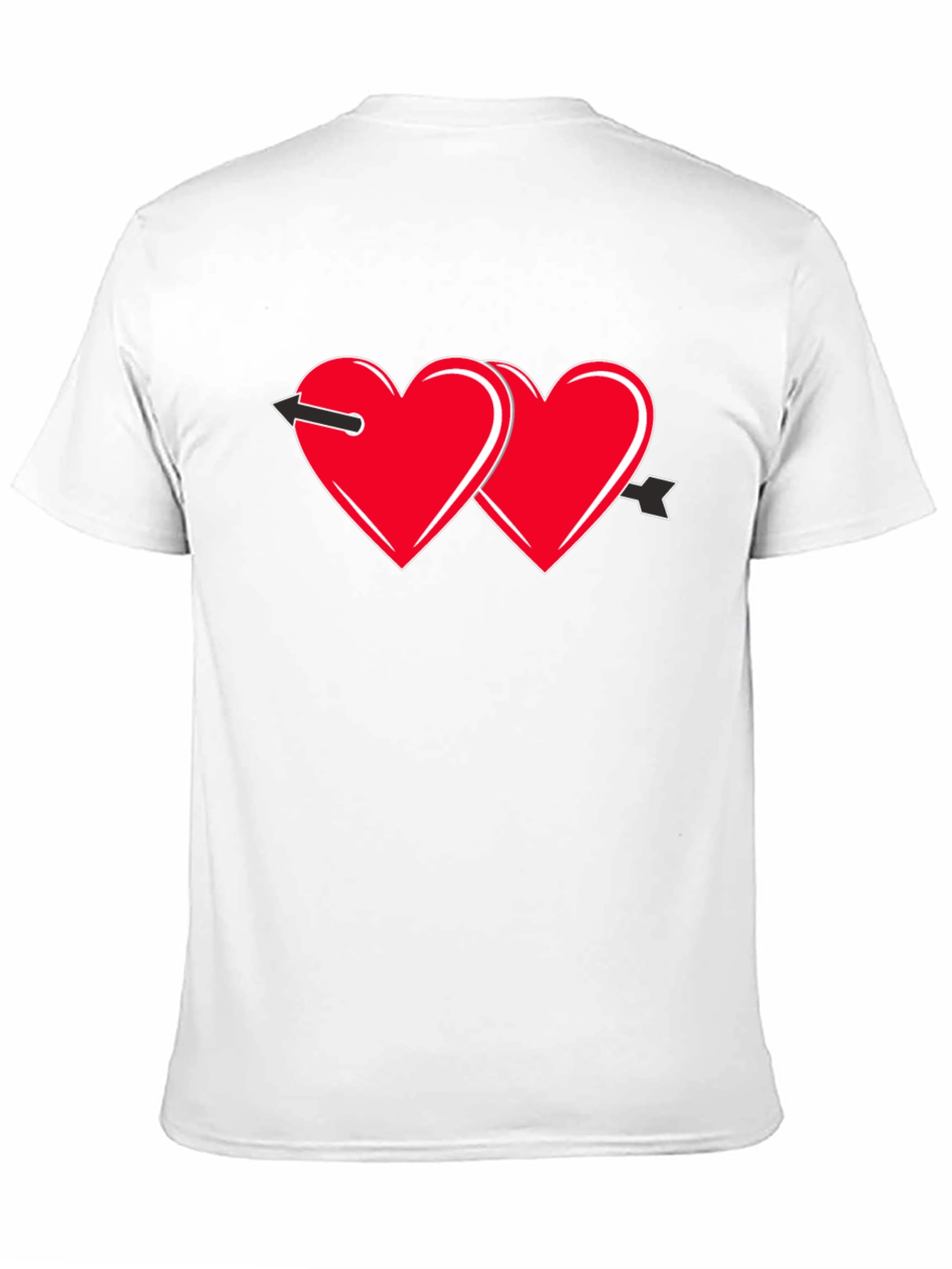 Love Arrow Black T-Shirt